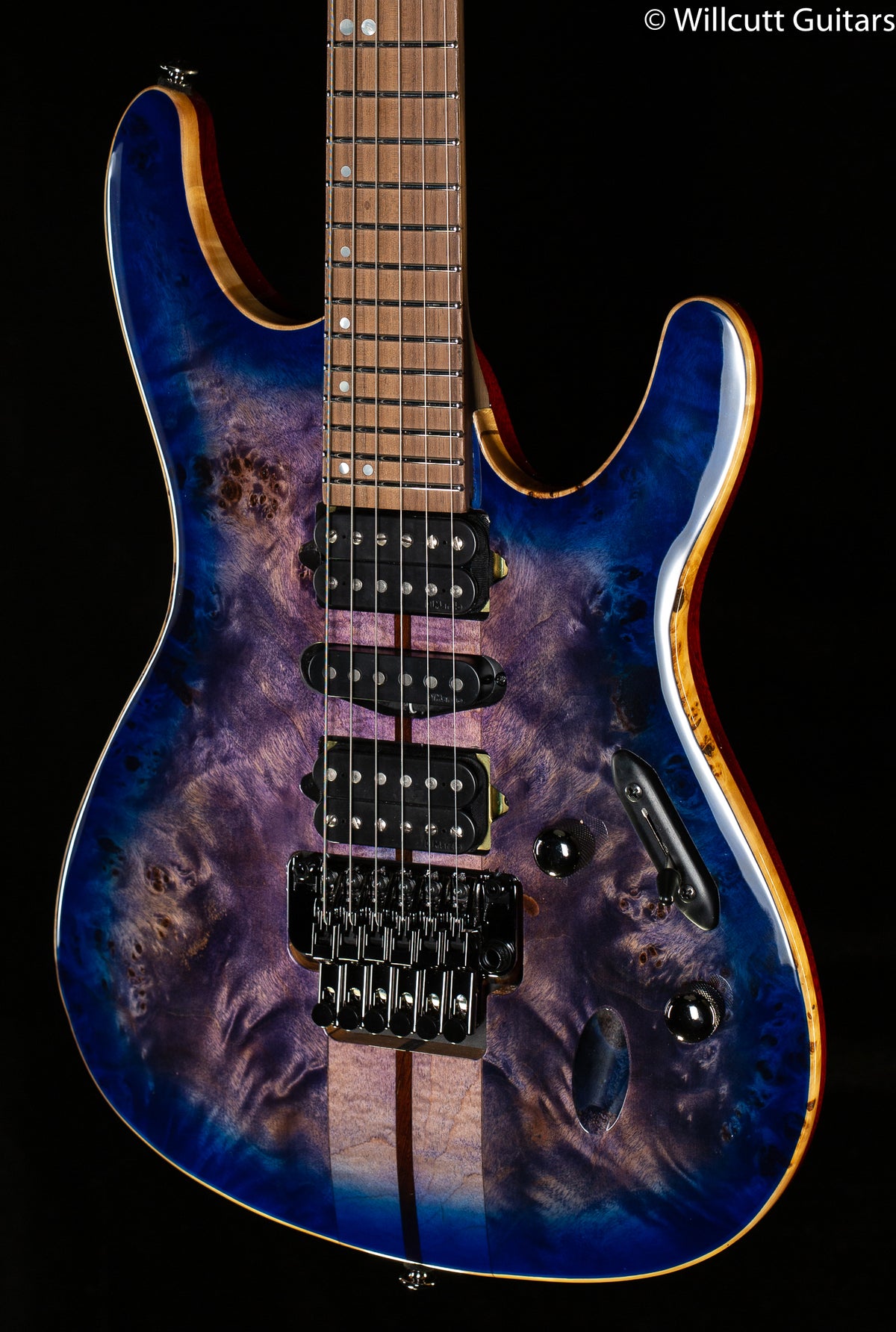 Ibanez Premium S1070PBZLB Cerulean Blue Burst (449)