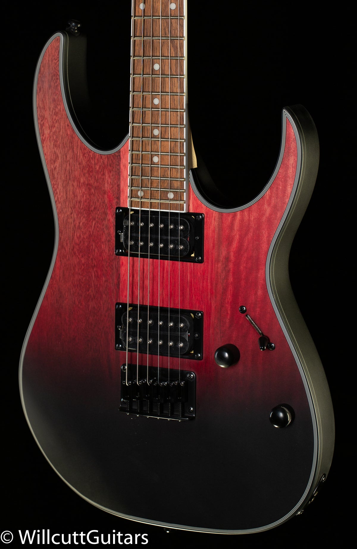 Ibanez Standard RG421EX Transparent Crimson Fade Matte