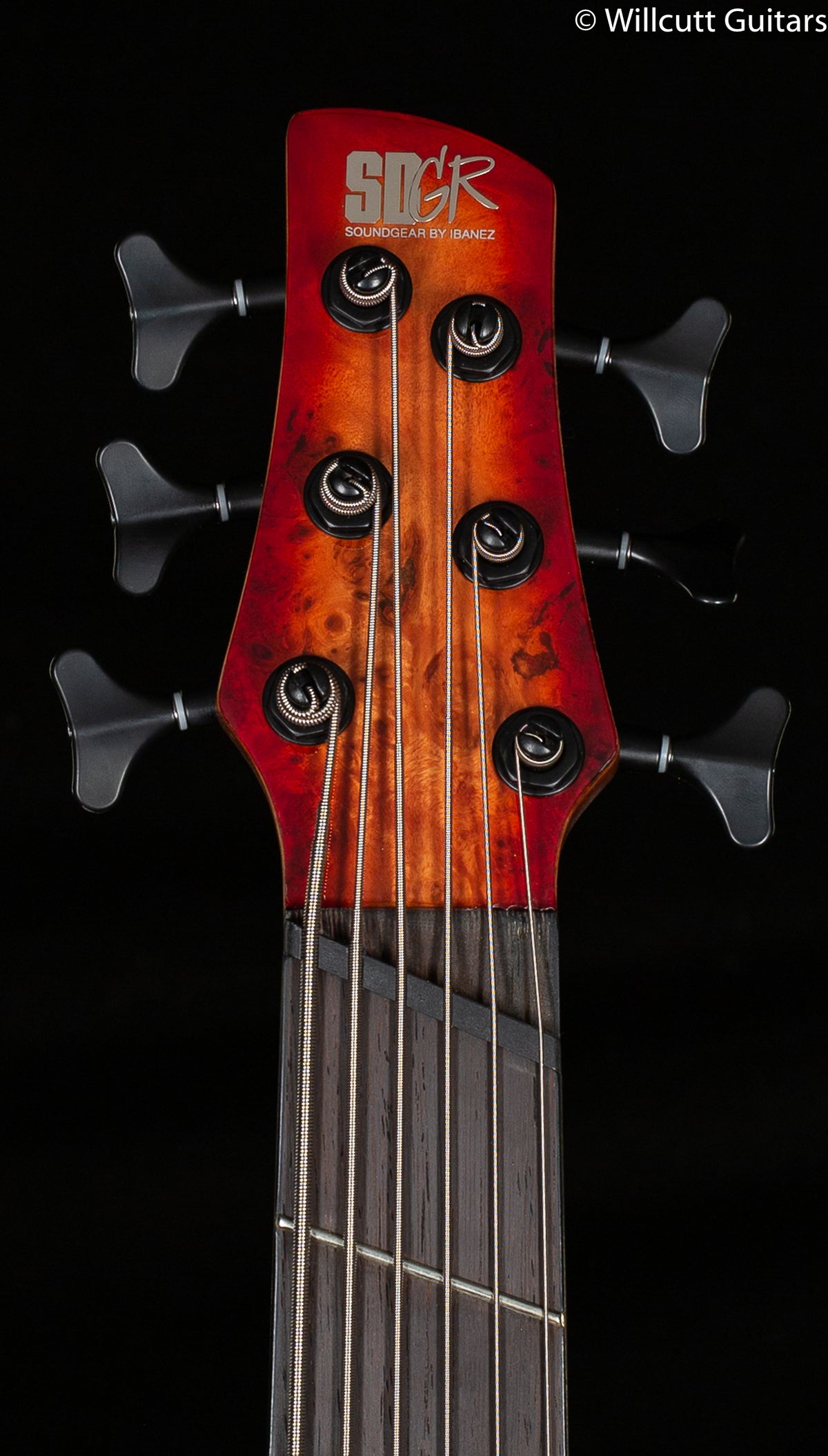 Ibanez Bass Workshop SRMS806BTT Brown Topaz Burst Bass Guitar (011)
