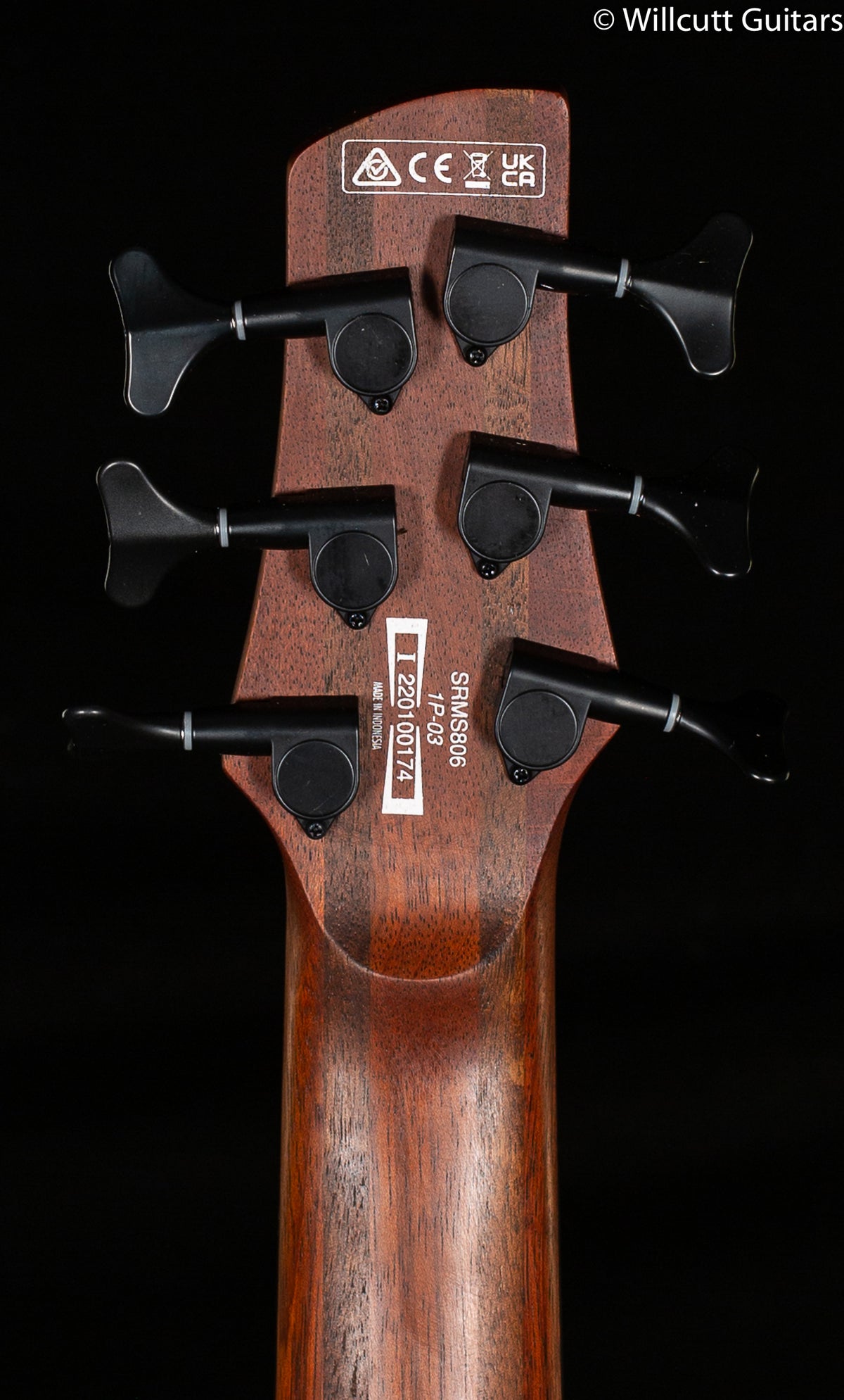 Ibanez Bass Workshop SRMS806BTT Brown Topaz Burst Bass Guitar (174)