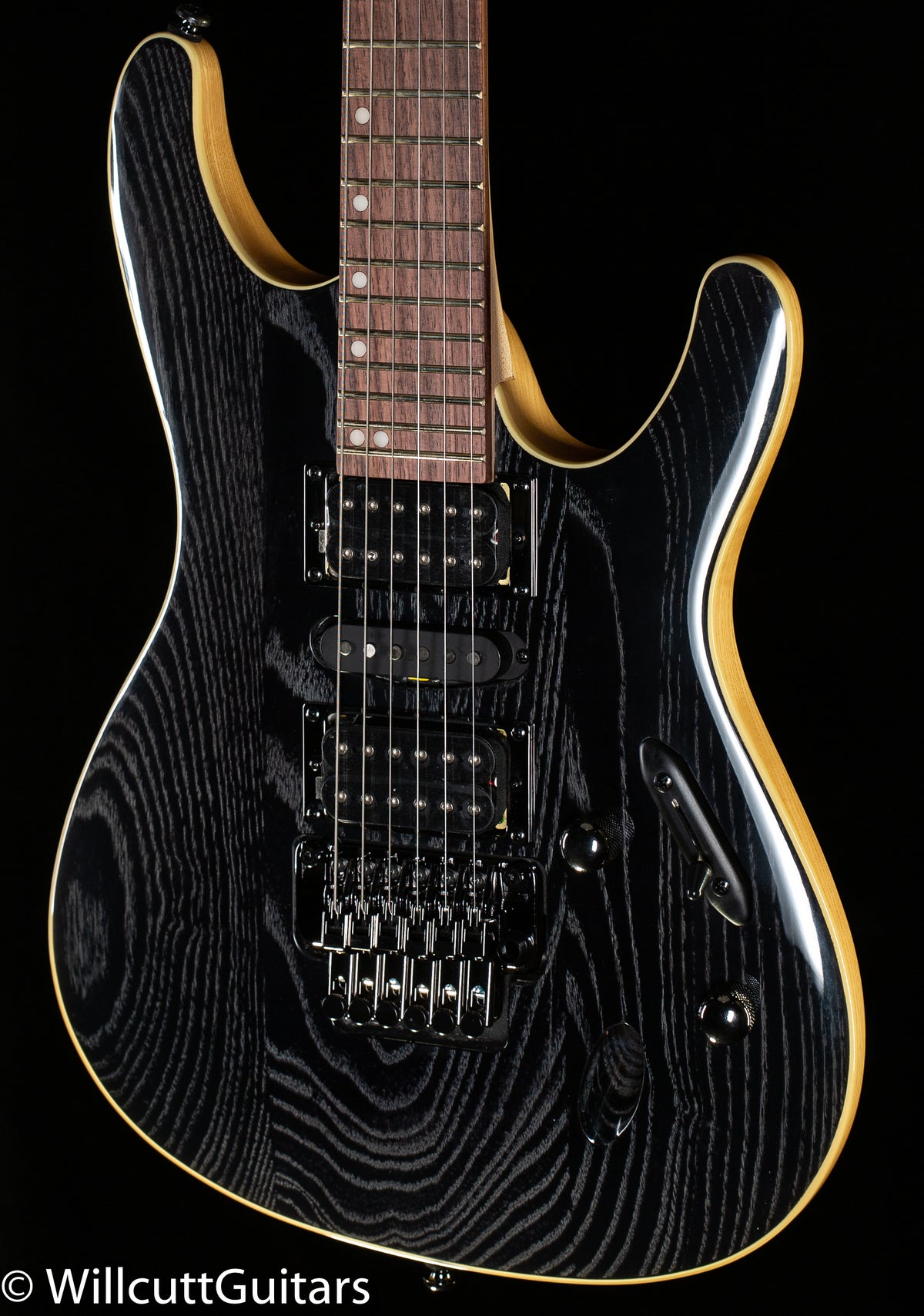 Ibanez S570AH Silver Wave Black (271)