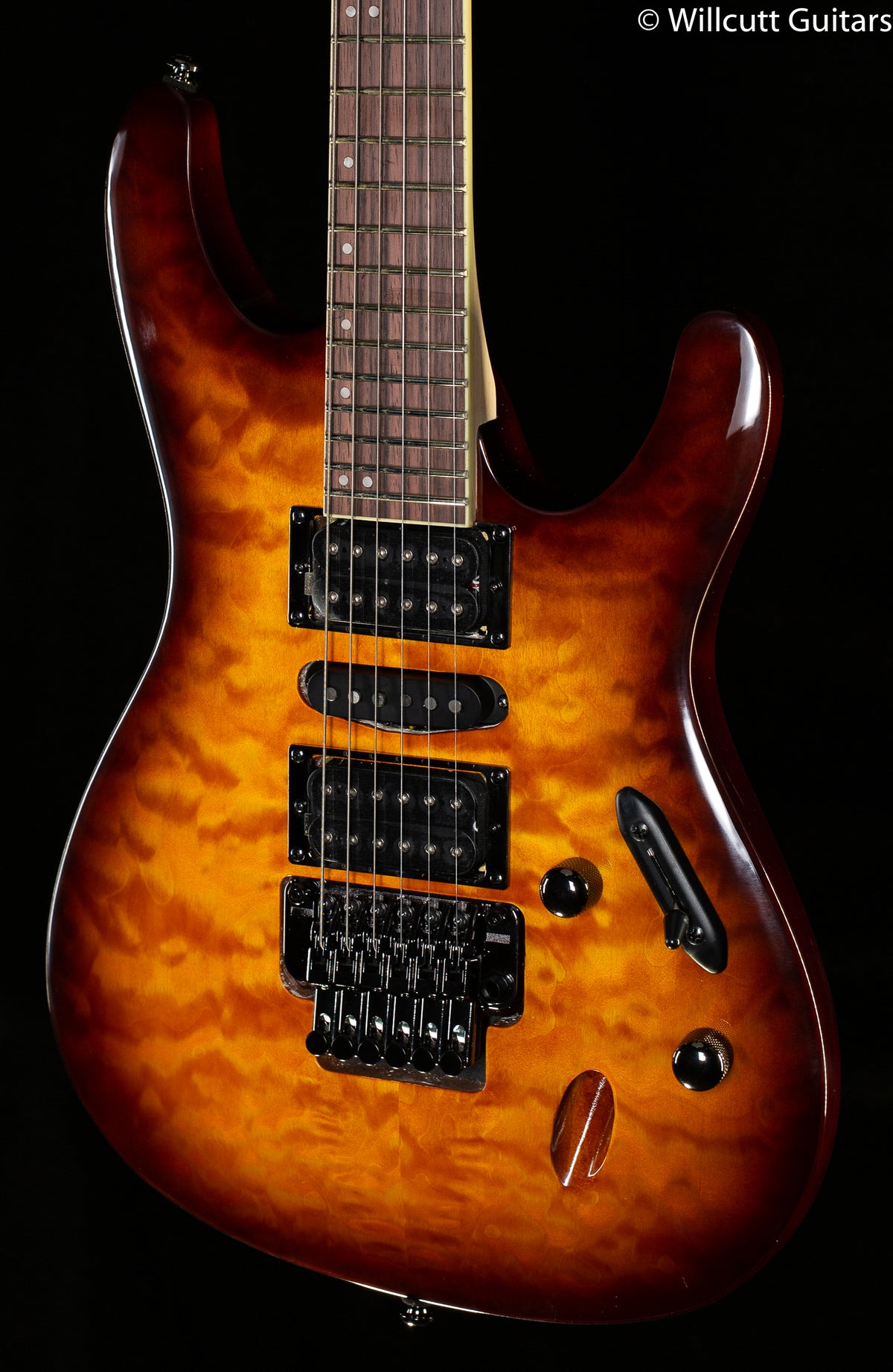 Ibanez S670QM Dragon Eye Burst (503)