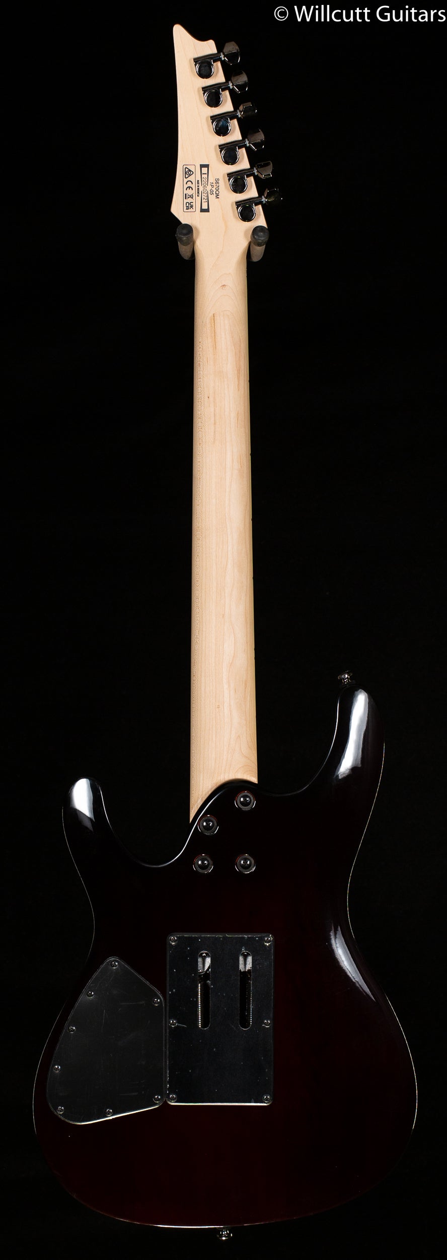 Ibanez S670QM Electric Guitar Dragon Eye Burst (721)