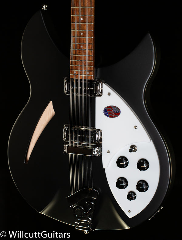 Rickenbacker 330 ブラックエレキギター Rickenbacker 330 Matte Black – Chicago Music Exchange