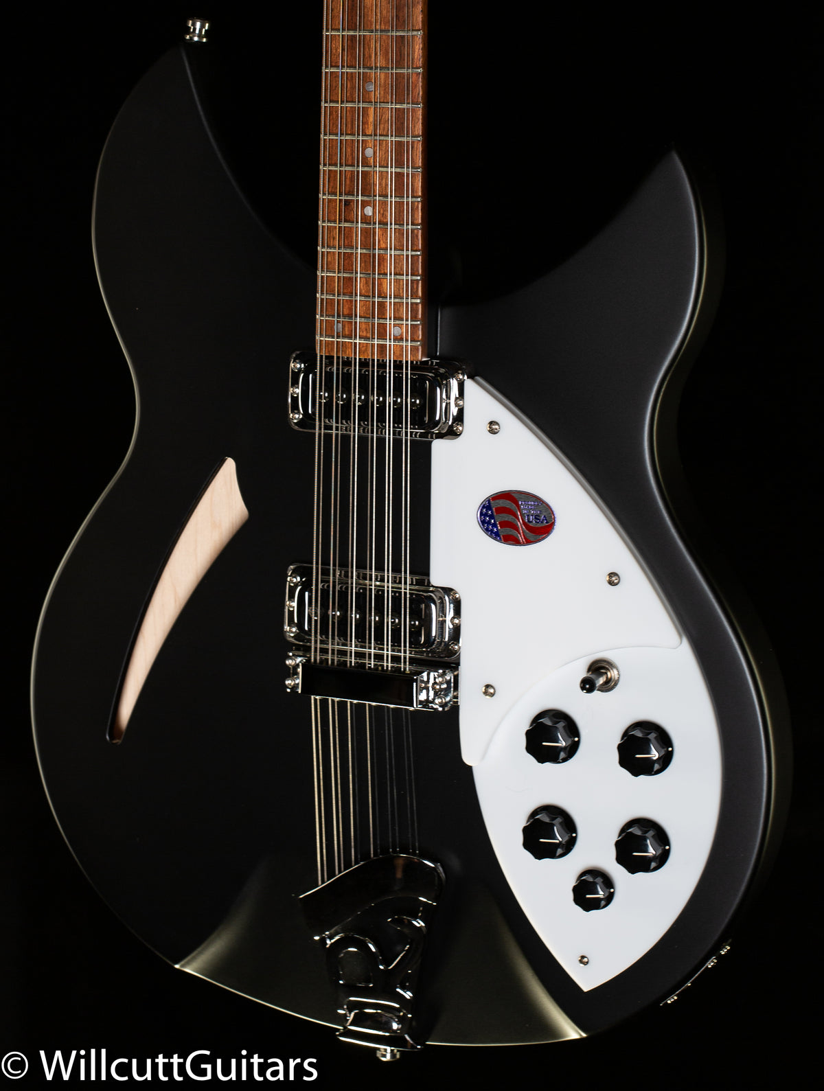 Rickenbacker 330/12 Matte Black (769)