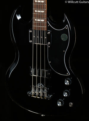 Gibson SG Standard Bass Ebony Bass Guitar (184) - Willcutt Guitars