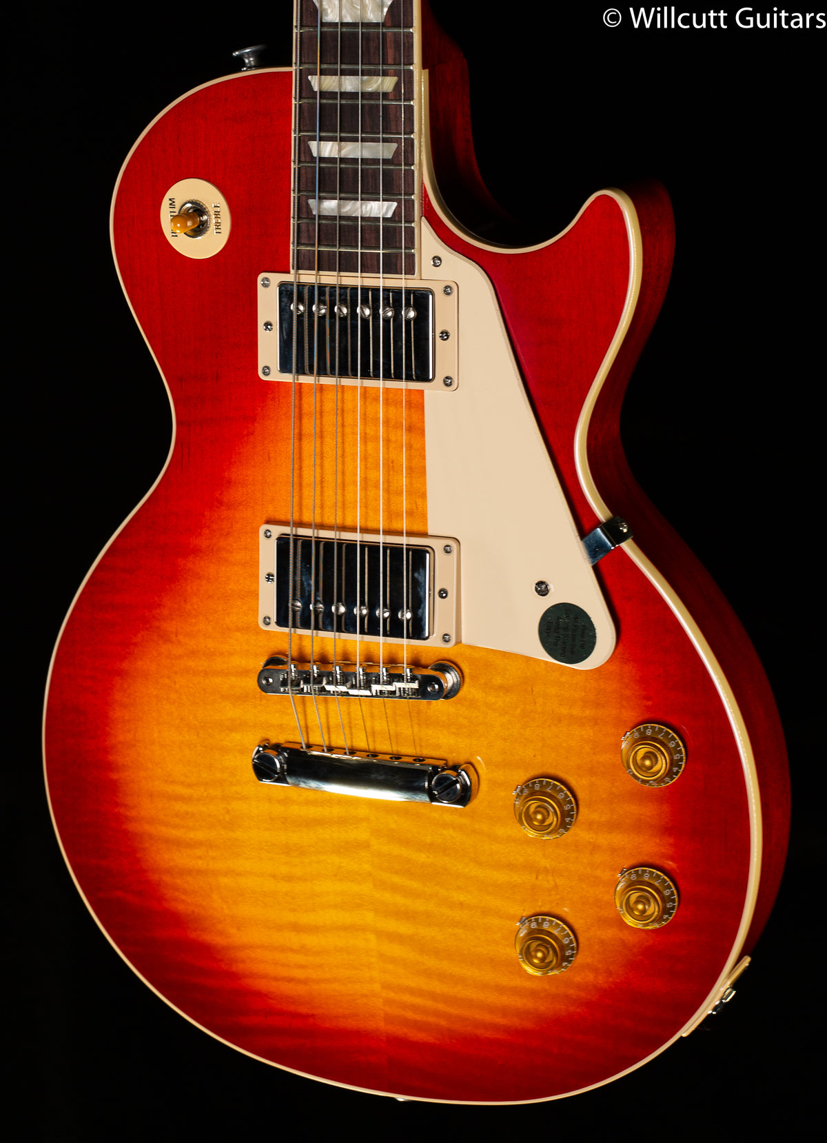Gibson Les Paul Standard 50s Figured Top Heritage Cherry Sunburst (180)