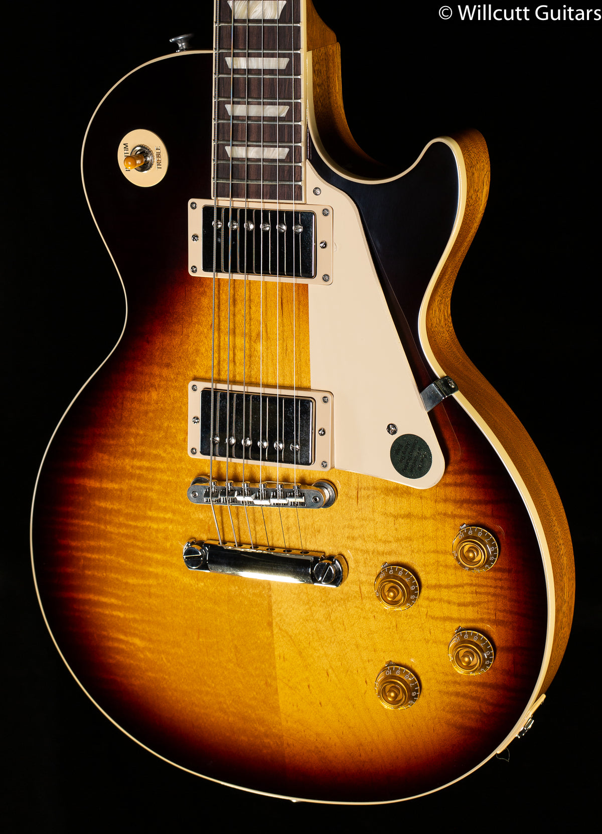 Gibson Les Paul Standard 50s Figured Top Tobacco Burst (218)
