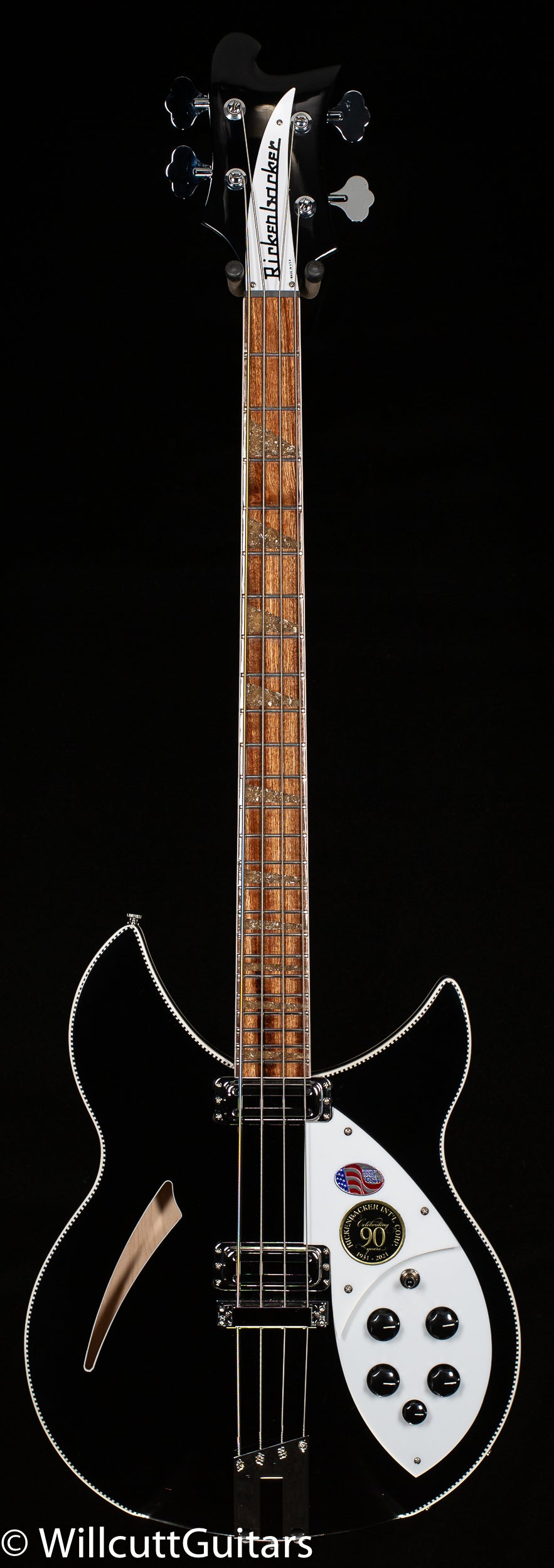 Rickenbacker 90th Anniversary 4005XC Bass JetGlo Bass Guitar