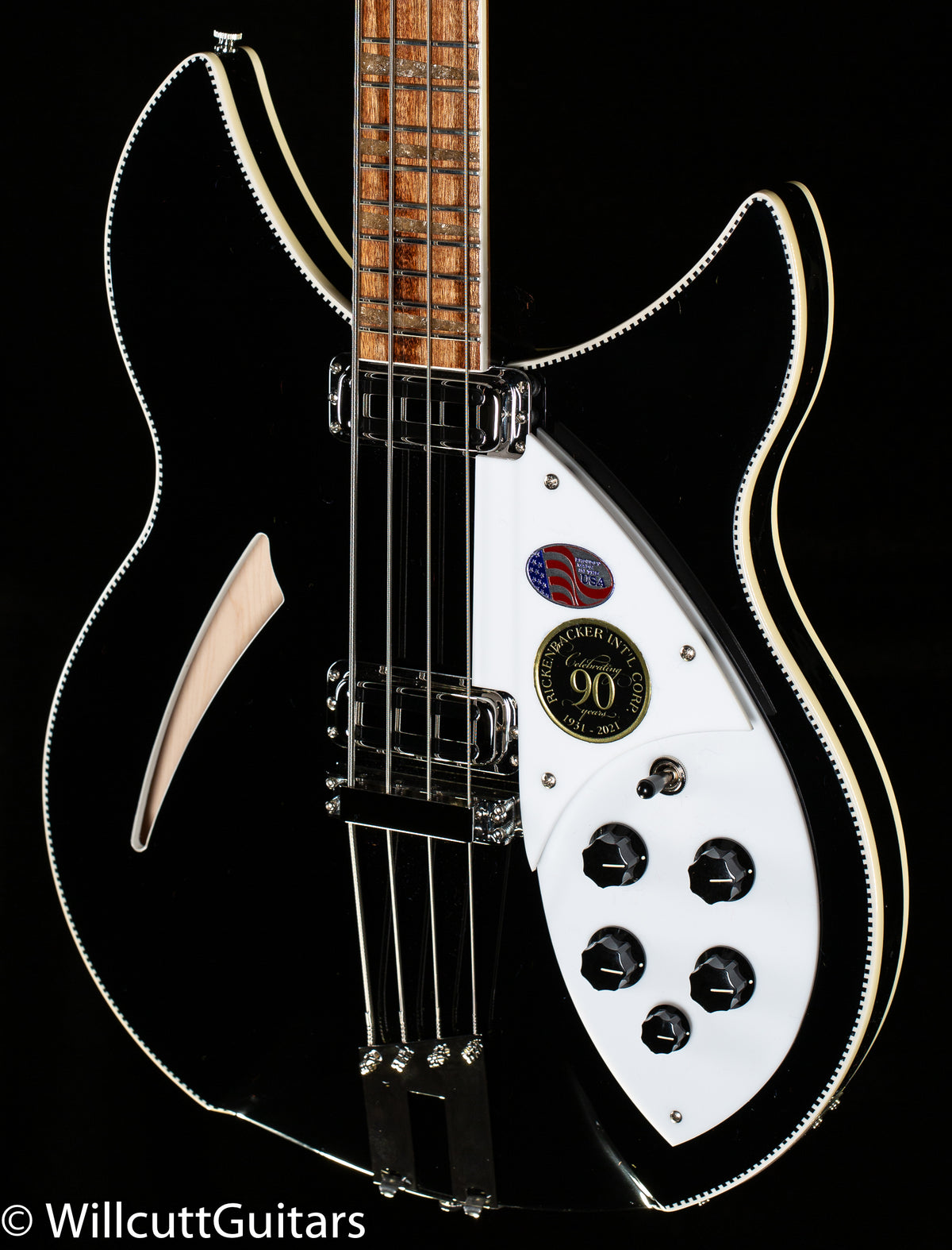 Rickenbacker 90th Anniversary 4005XC Bass JetGlo Bass Guitar (799)