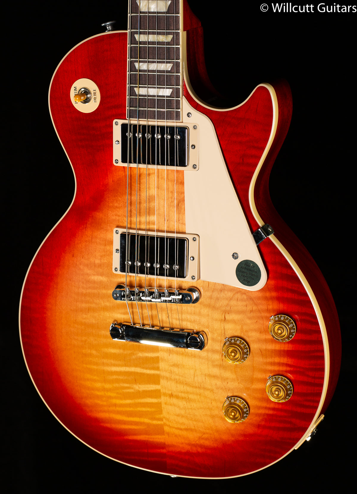 Gibson Les Paul Standard 50s Figured Top Heritage Cherry Sunburst (410)