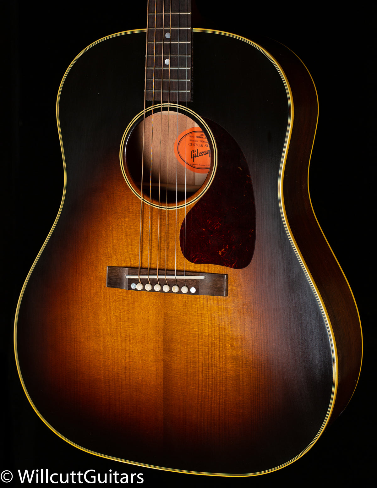 Gibson 1942 Banner J-45 Vintage Sunburst