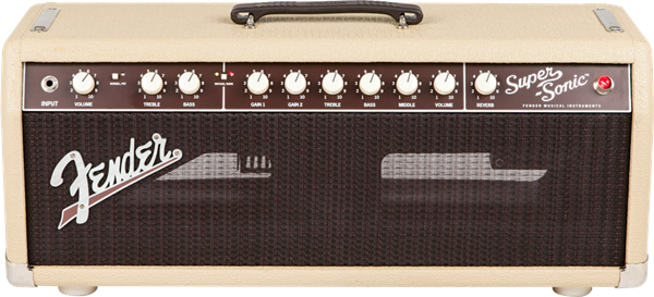 Fender Super-Sonic 22 Head, Blonde, 120V (705)