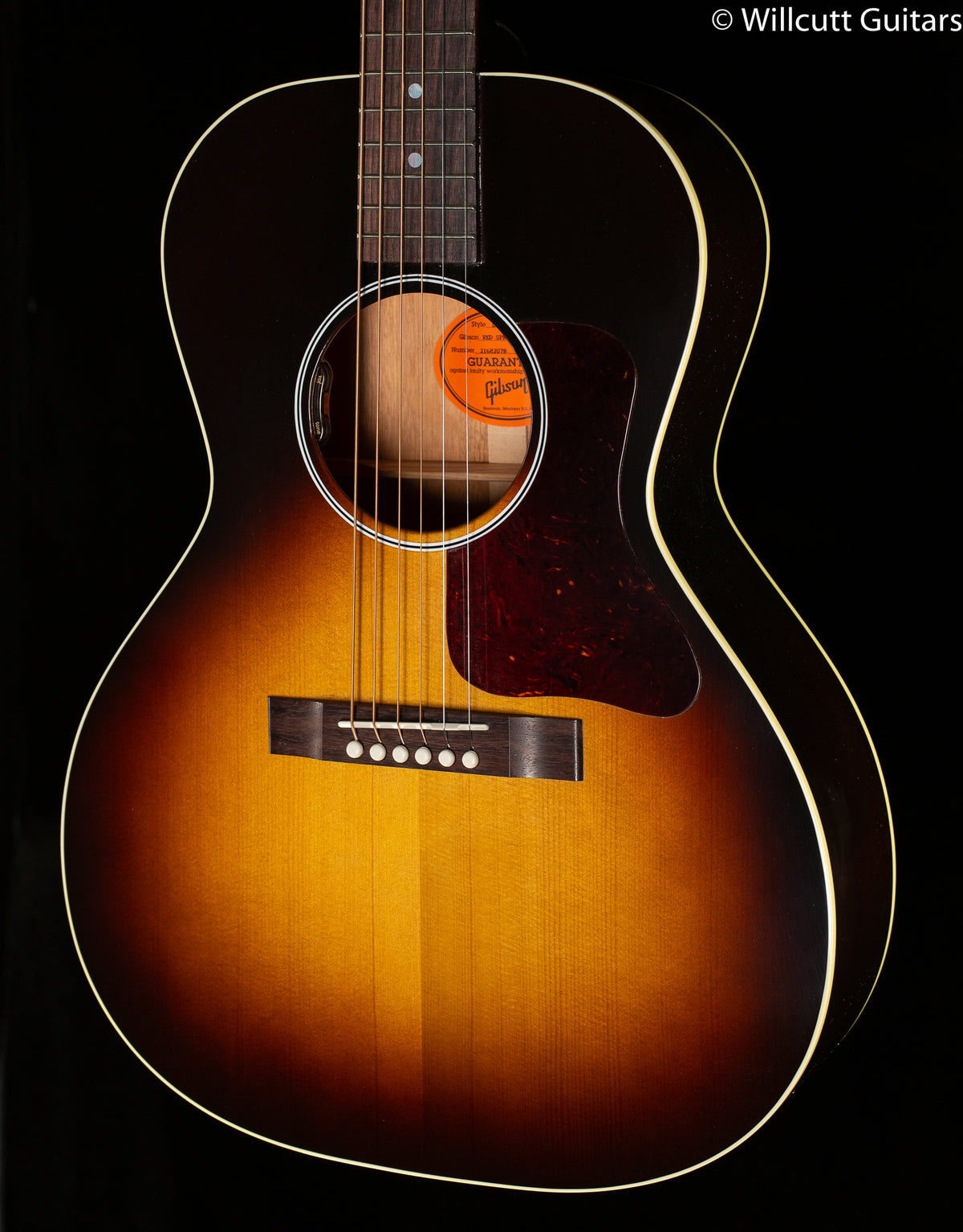 Gibson Custom Shop Willcutt Exclusive L-00 Standard Vintage Sunburst Red Spruce (078)