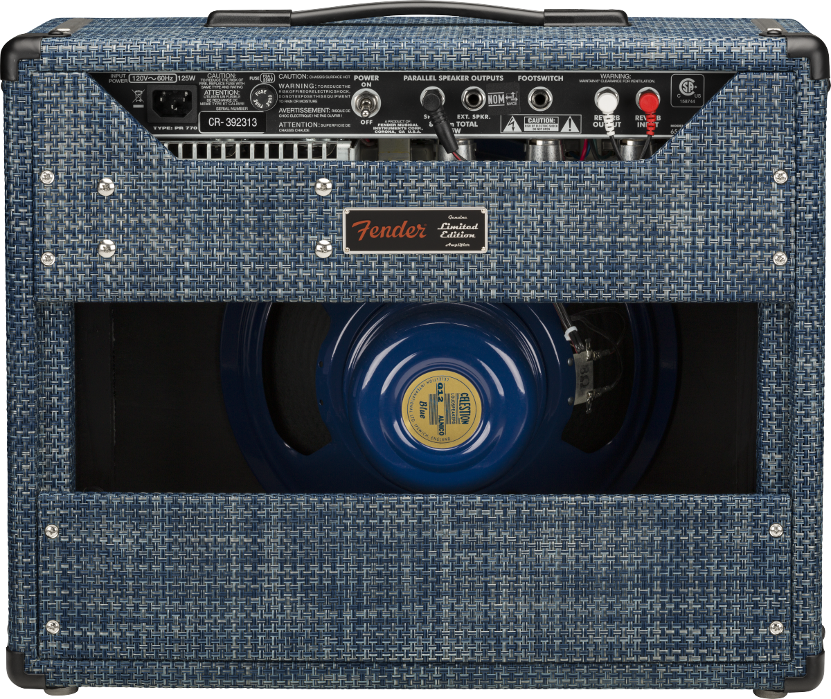 Fender princeton chilewich denim cheap