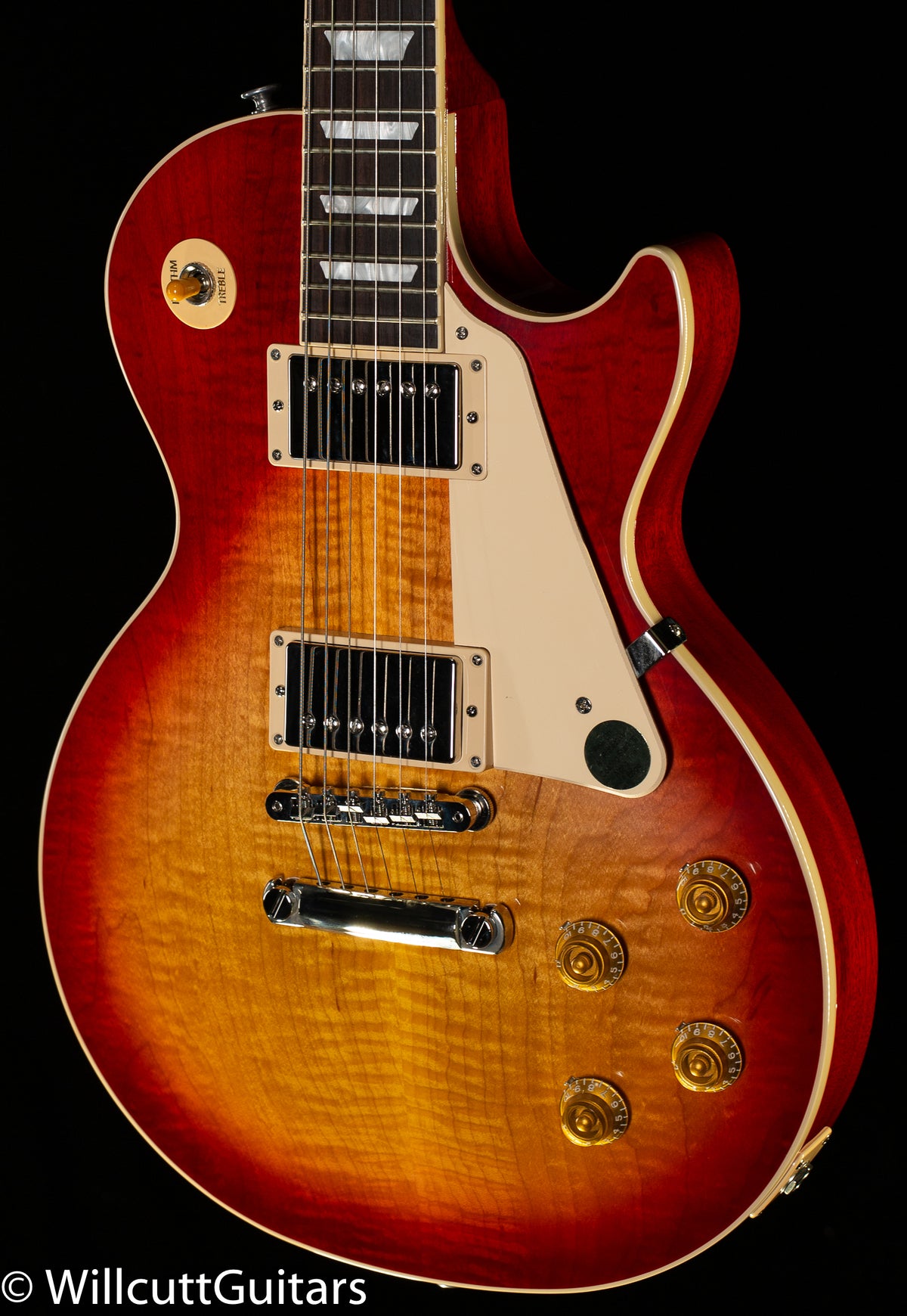 Gibson Les Paul Standard 50s Figured Top Heritage Cherry Sunburst (351)