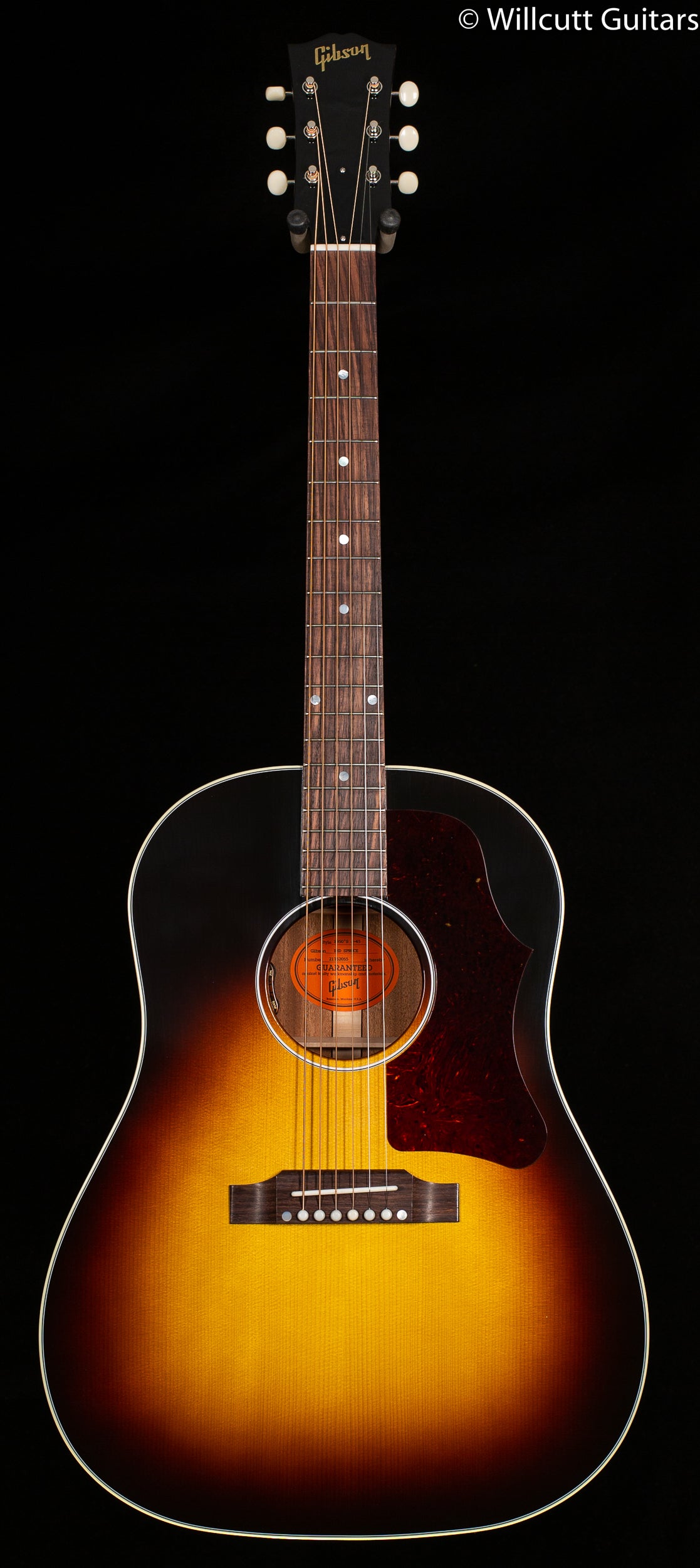 Gibson Custom Shop Willcutt Exclusive 50&#39;s J-45 Vintage Sunburst Red Spruce (055)