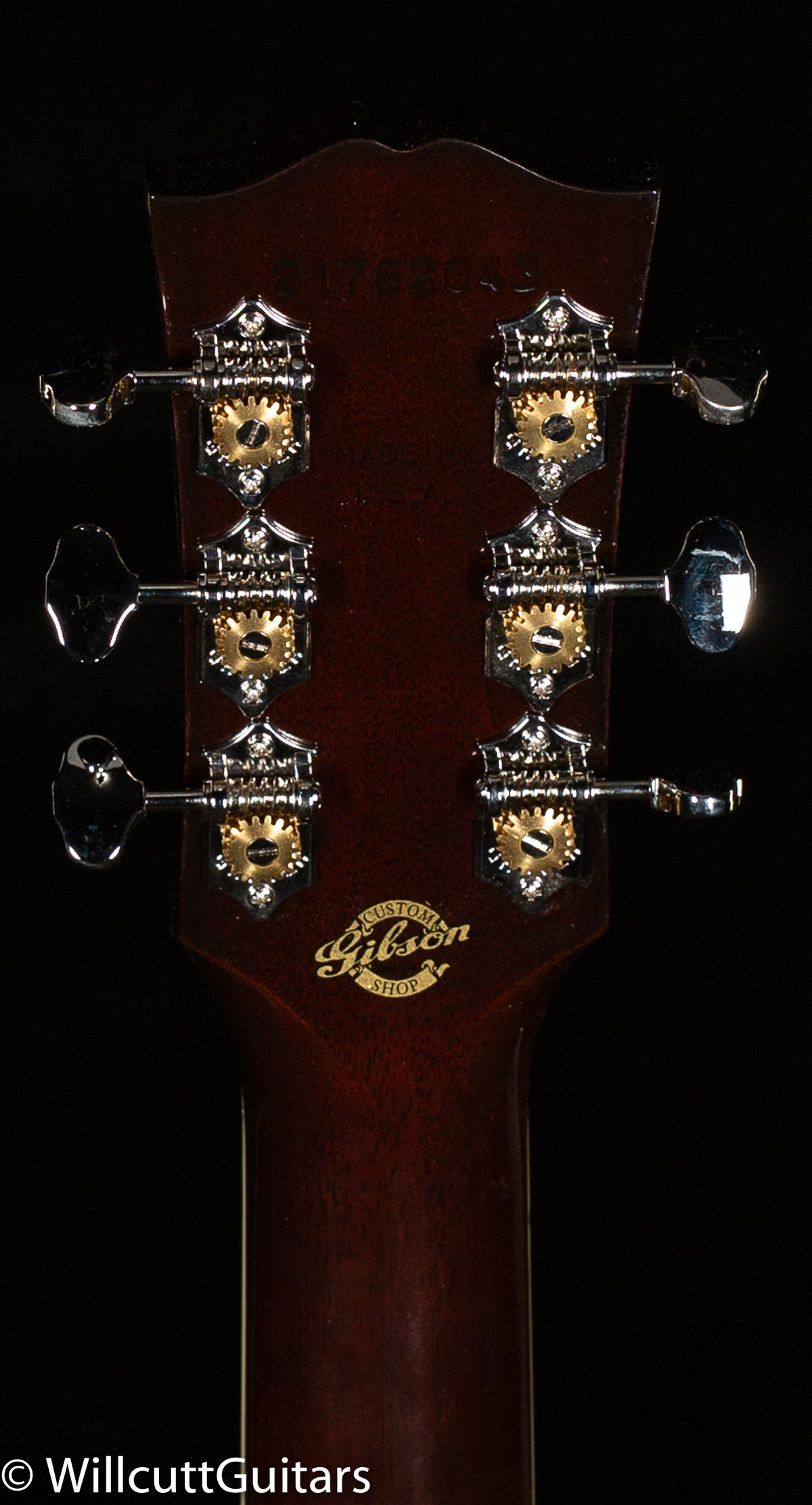 Gibson Custom Shop Willcutt Exclusive Southern Jumbo Original Vintage Sunburst Red Spruce (043)