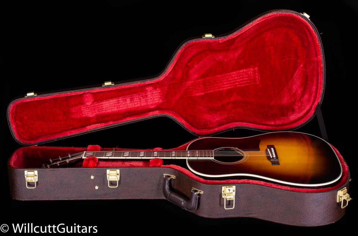 Gibson Custom Shop Willcutt Exclusive Southern Jumbo Original Vintage Sunburst Red Spruce (043)