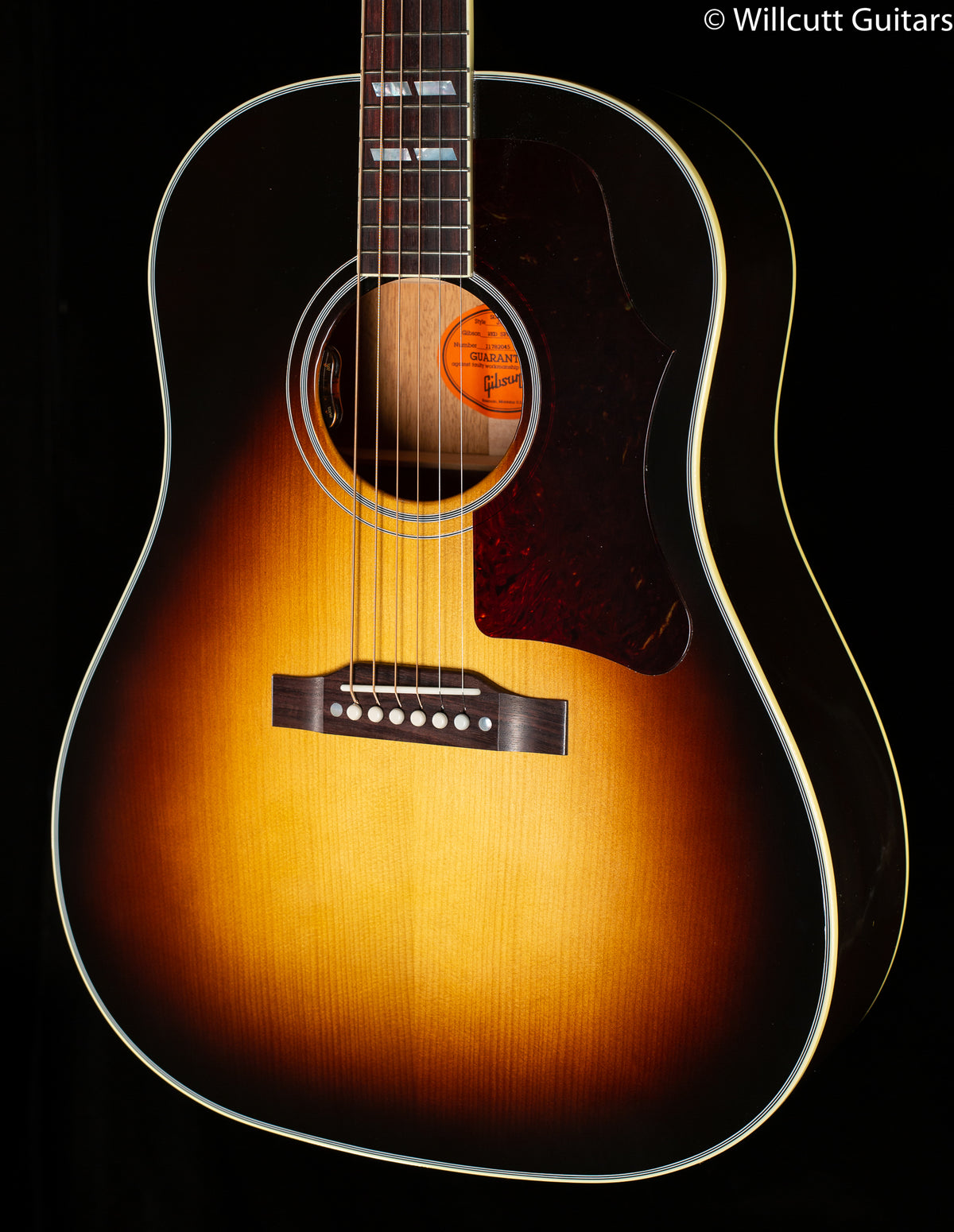 Gibson Southern Jumbo Original Vintage Sunburst Red Spruce Top (045)