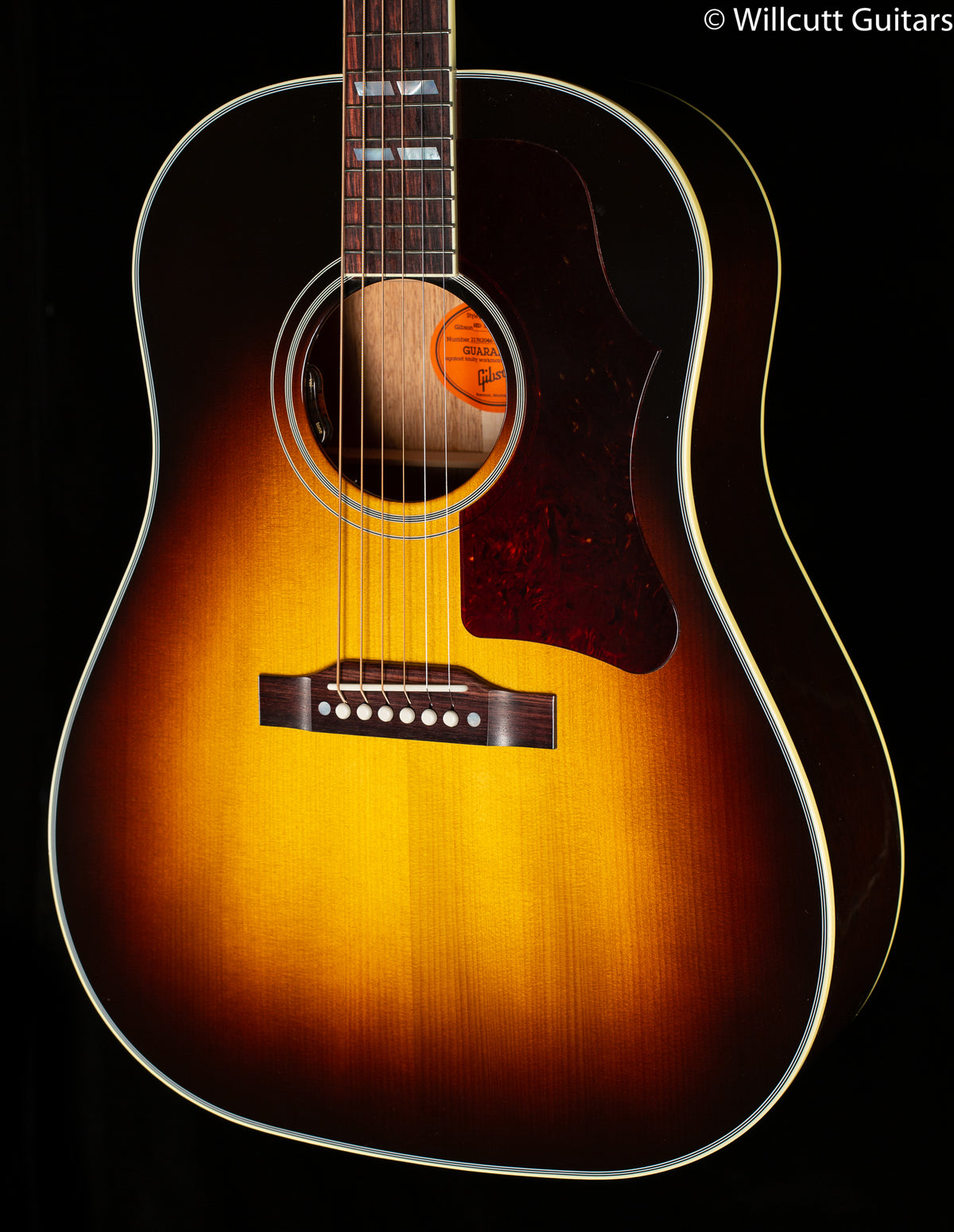 Gibson Southern Jumbo Original Vintage Sunburst Red Spruce Top (046)