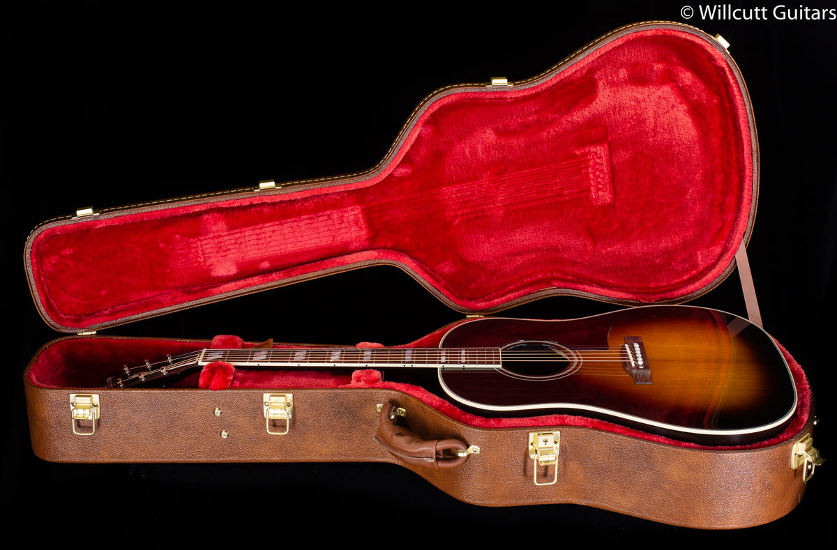 Gibson Custom Shop Willcutt Exclusive Southern Jumbo Original Vintage Sunburst Thermally Aged Red Spruce (045)