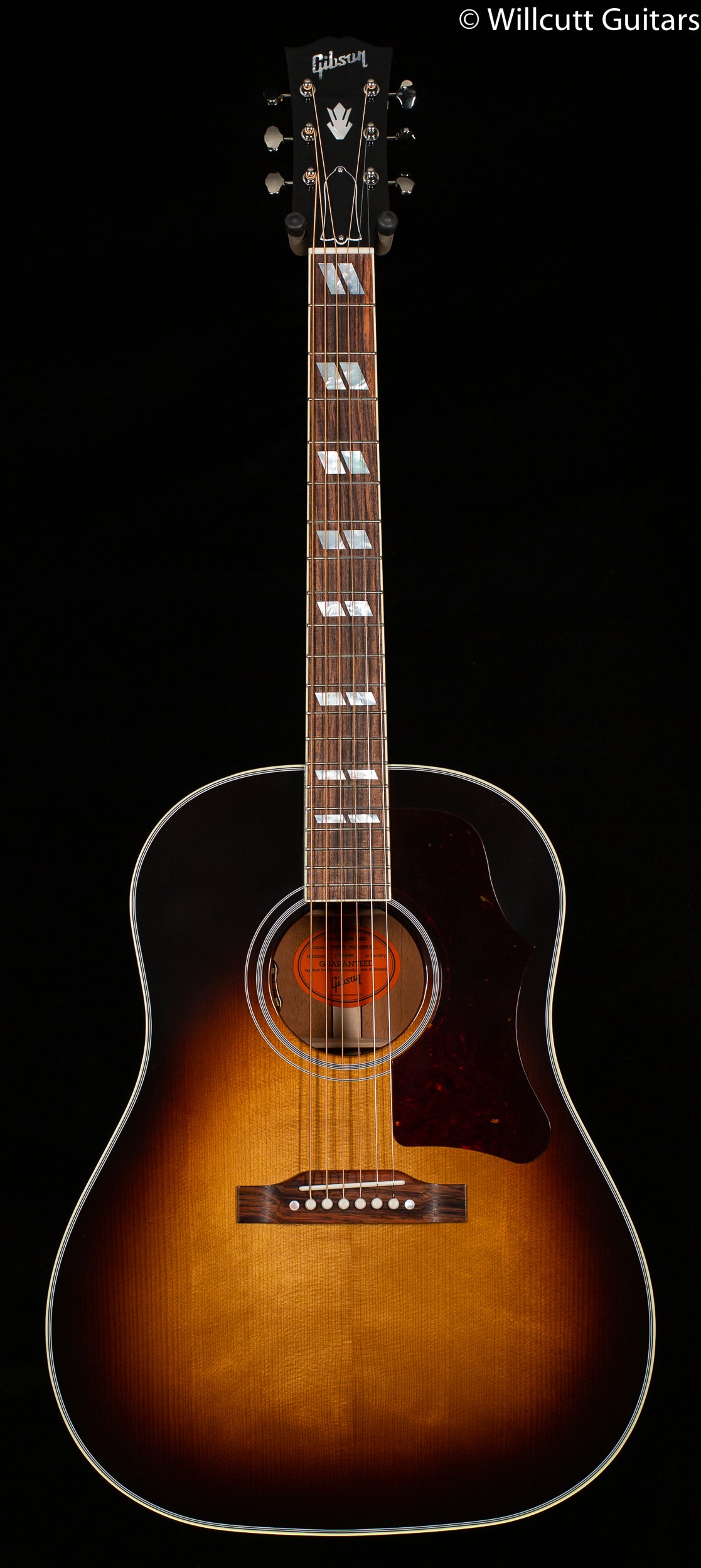 Gibson Custom Shop Willcutt Exclusive Southern Jumbo Original Vintage Sunburst Thermally Aged Red Spruce (048)