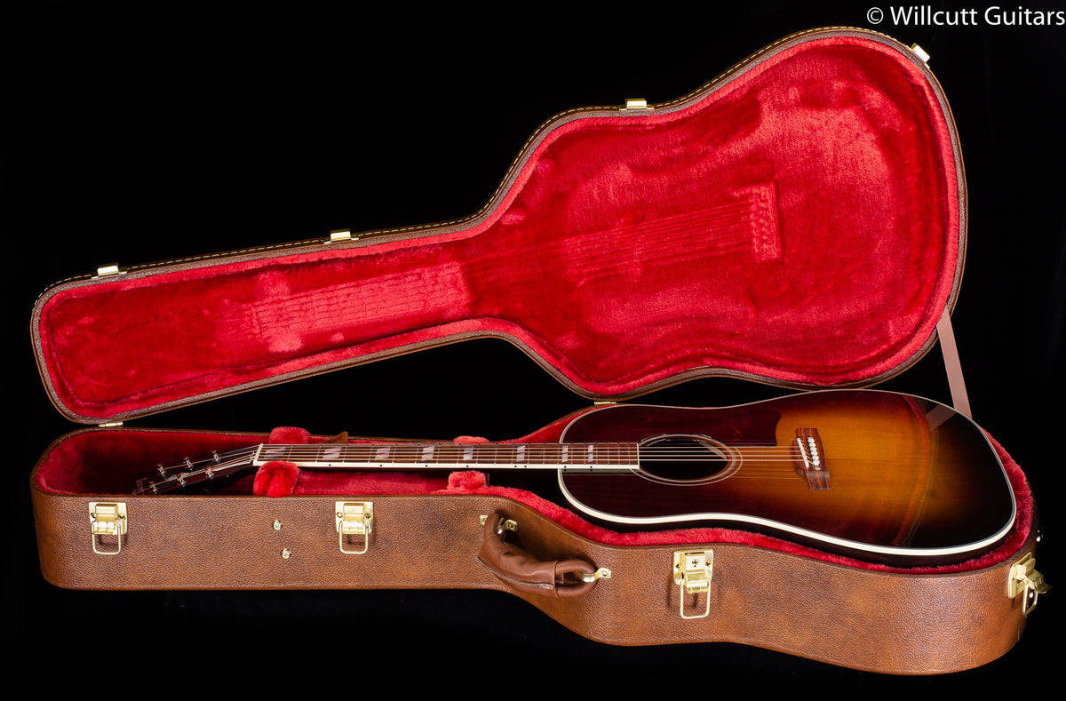 Gibson Custom Shop Willcutt Exclusive Southern Jumbo Original Vintage Sunburst Thermally Aged Red Spruce (062)