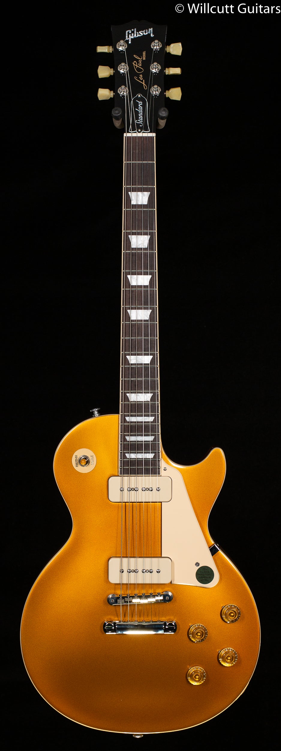 Gibson Les Paul Standard 50s P-90 Gold (391) - Willcutt Guitars