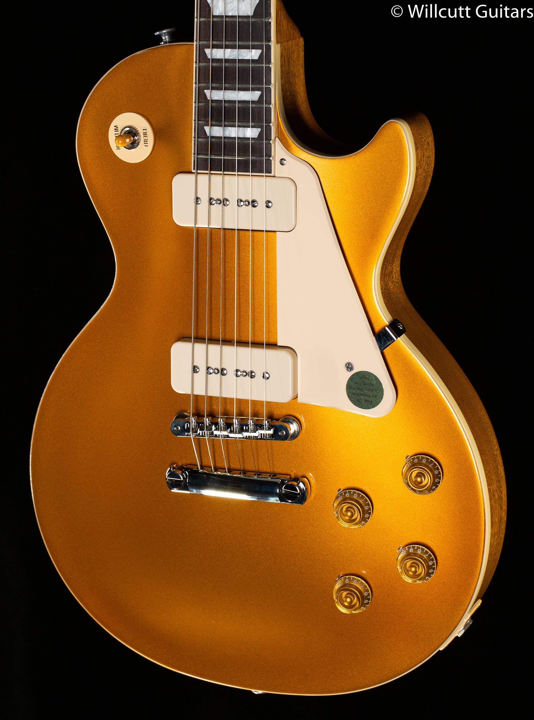 Gibson Les Paul Standard 50s P-90 Gold (391) - Willcutt Guitars