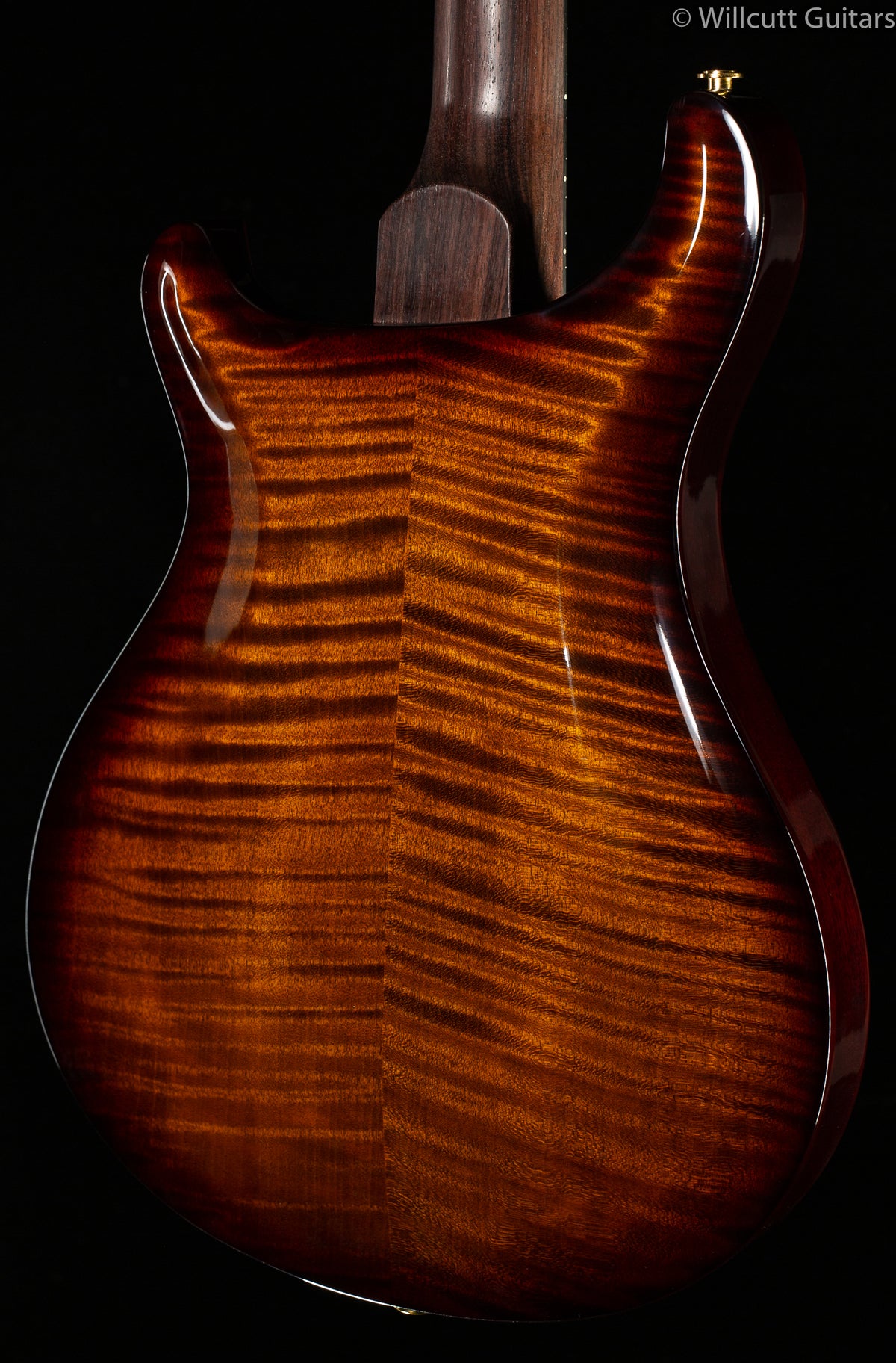 PRS Hollowbody II Black Gold Artist Package Rosewood Neck