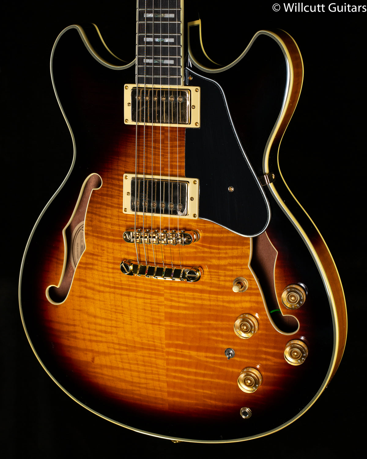Ibanez JSM10VYS John Scofield Signature Vintage Yellow Sunburst