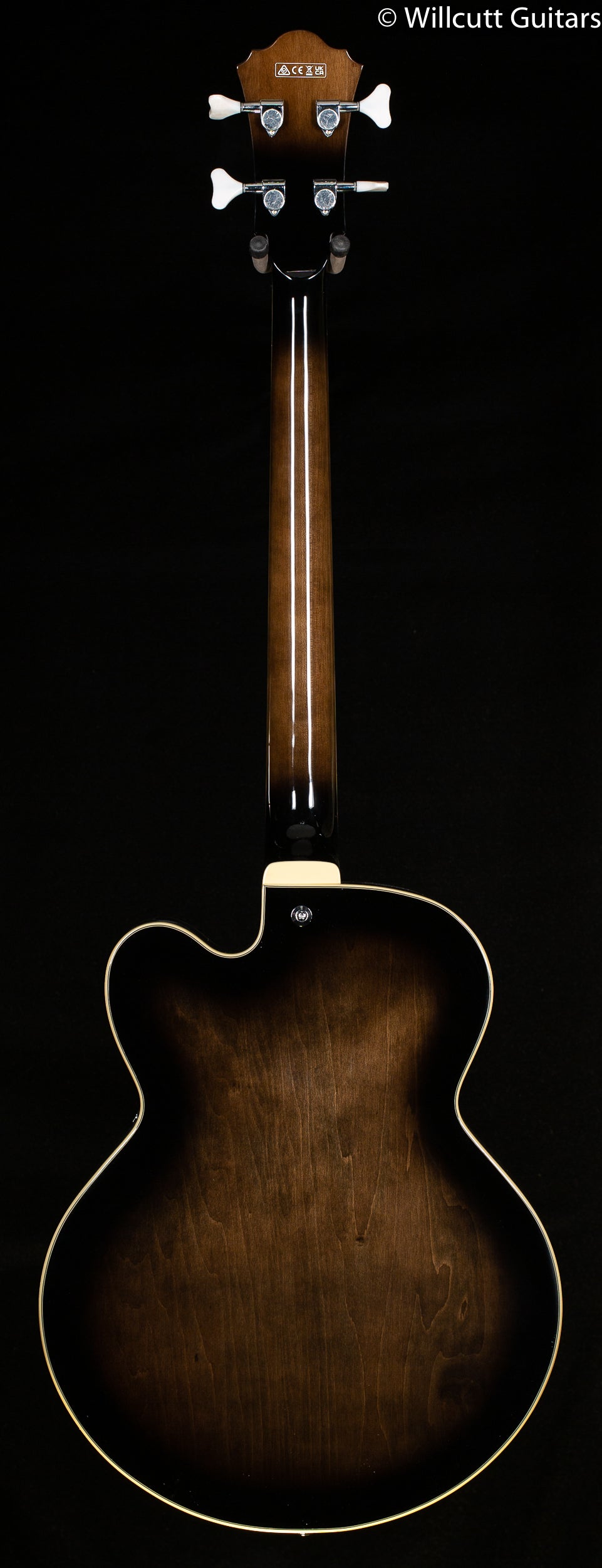 Ibanez Artcore AFB200TKS Hollow Body Bass Transparent Black Sunburst Bass Guitar