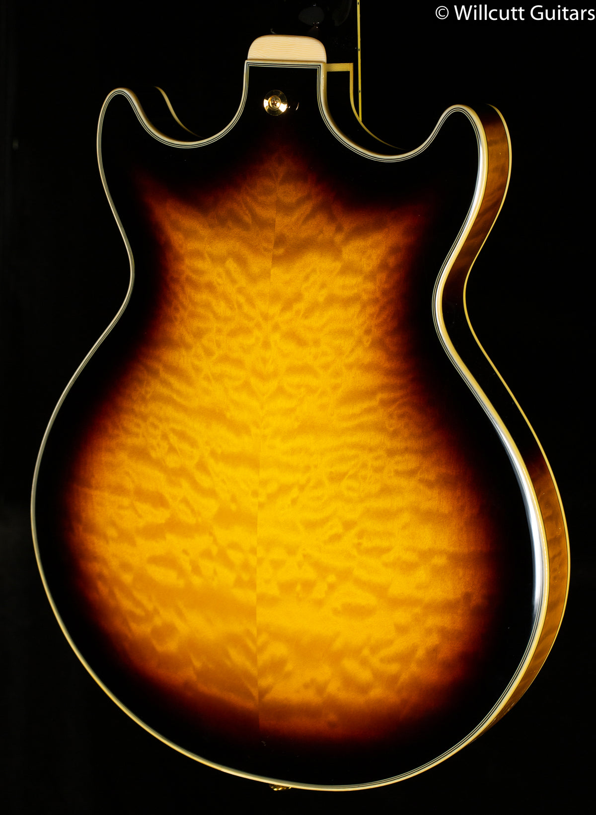 Ibanez Artcore Expressionist AM93QM - Antique Yellow Sunburst (048)