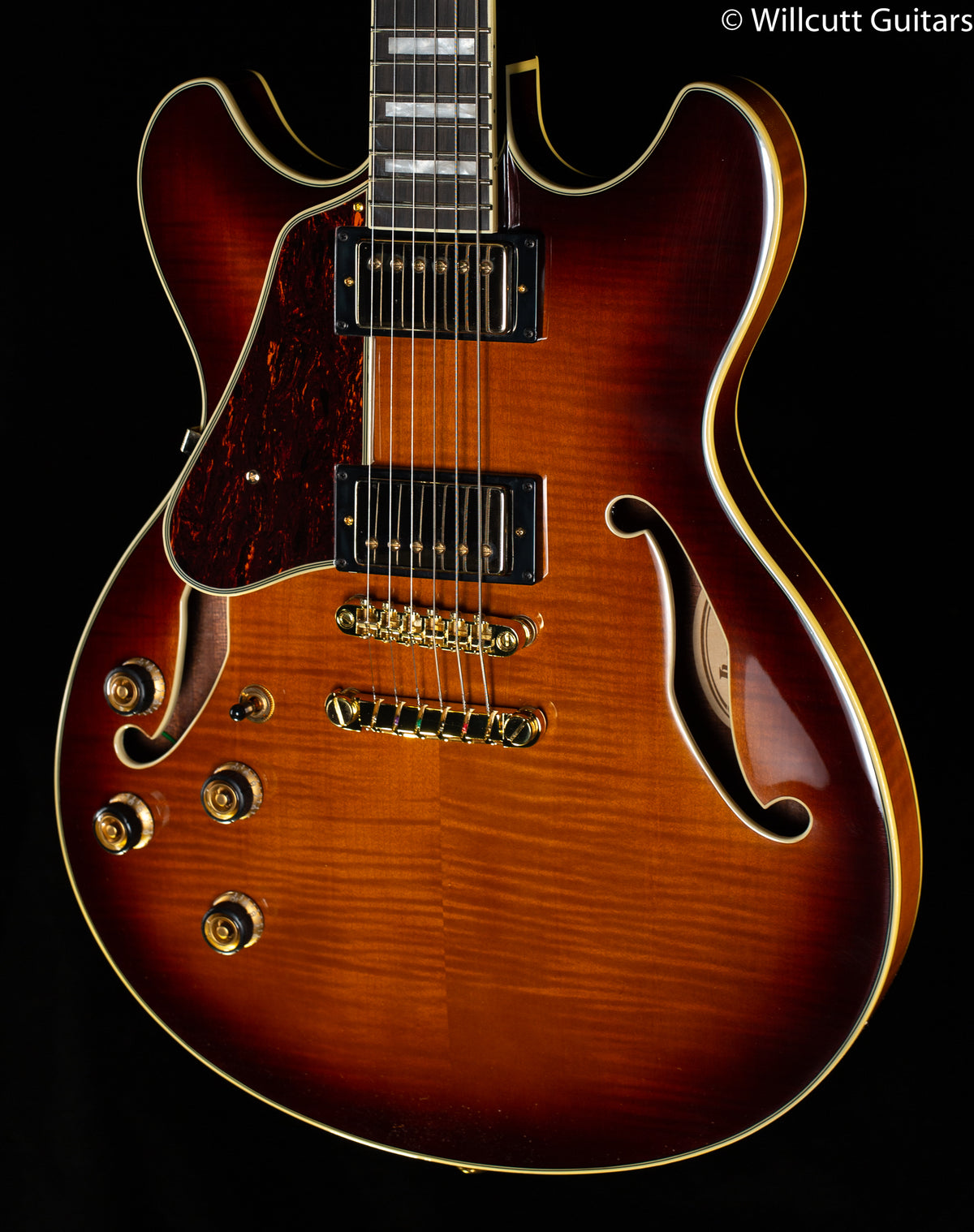 Ibanez Artcore Expressionist AS93FML Violin Sunburst Lefty (318)