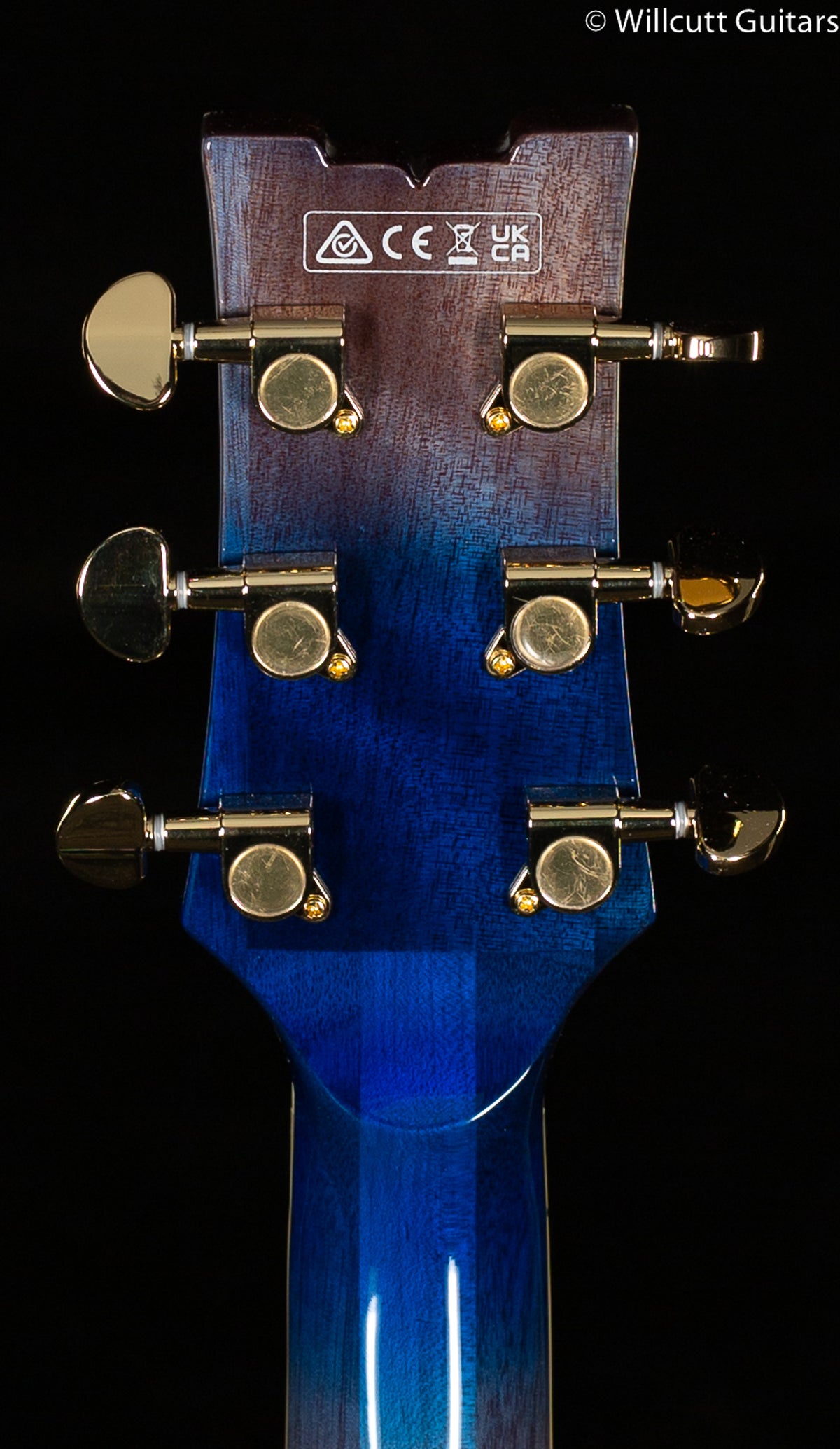 Ibanez Artcore Expressionist AM93QM Jet Blue Burst (377)