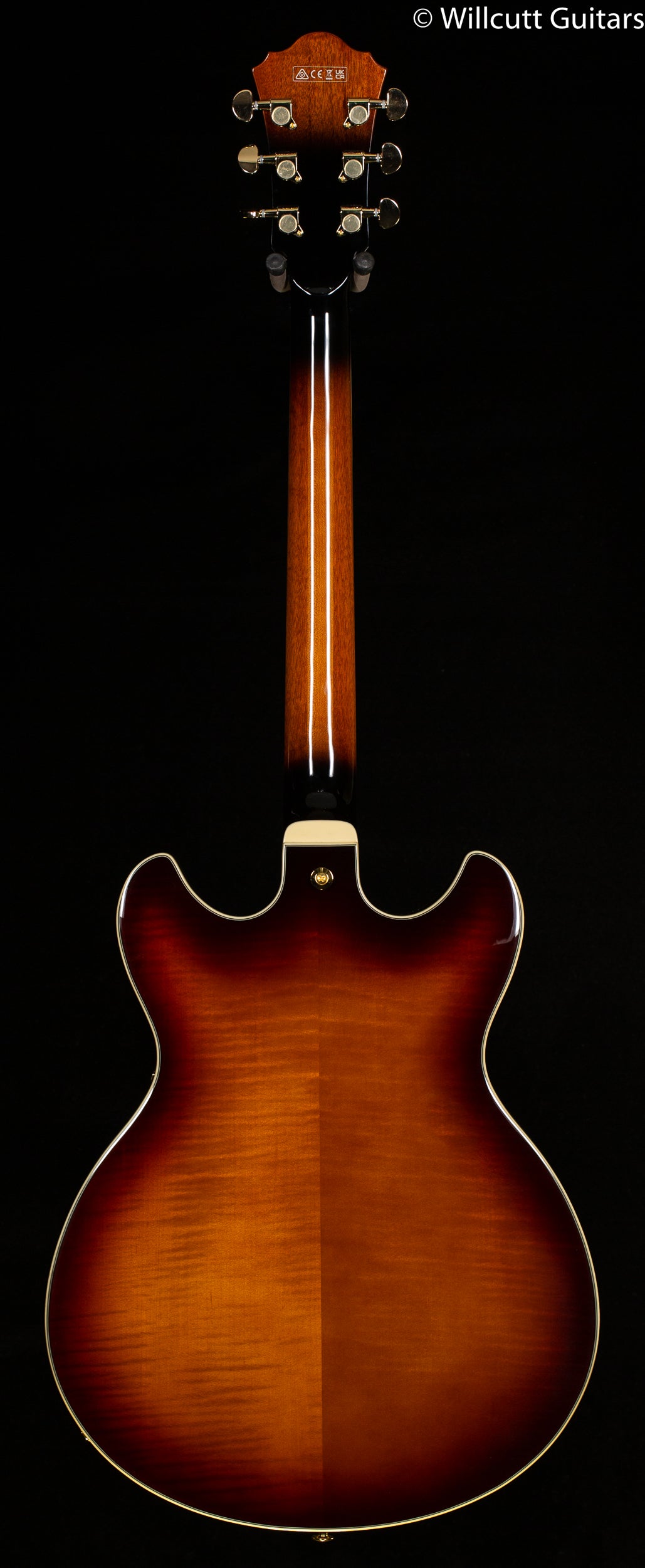 Ibanez Artcore Expressionist AS93FM Violin Sunburst (123)