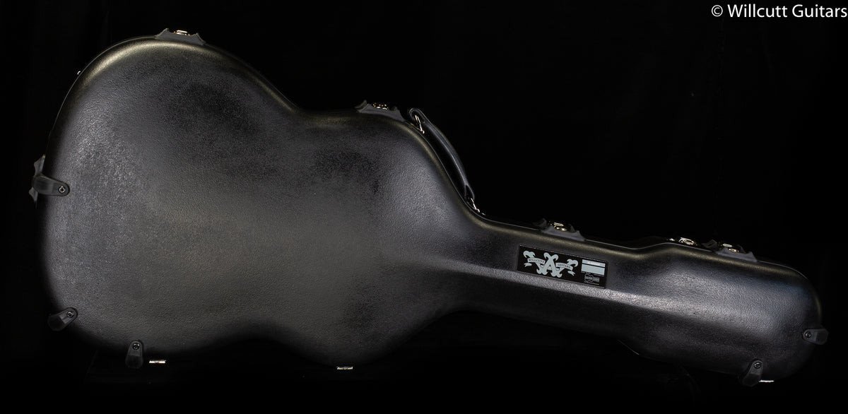 Calton Cases Classical Case, Fender Stratocaster, Black Exterior/ Purple Interior