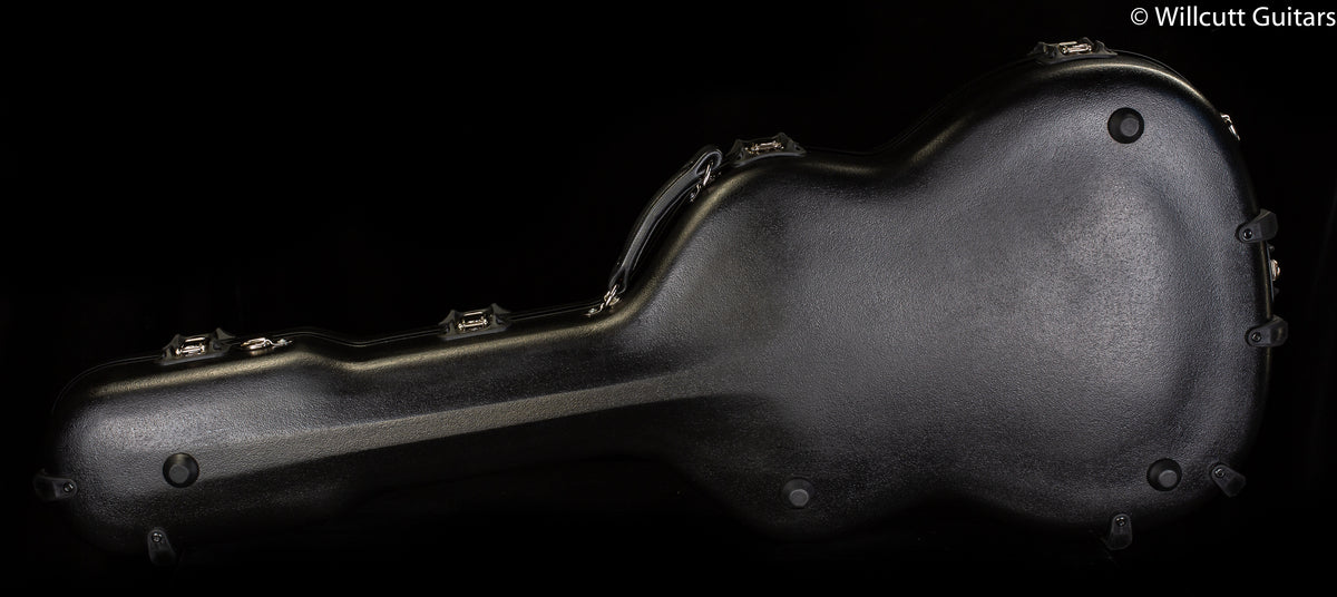 Calton Cases Classical Case, Fender Stratocaster, Black Exterior/ Purple Interior