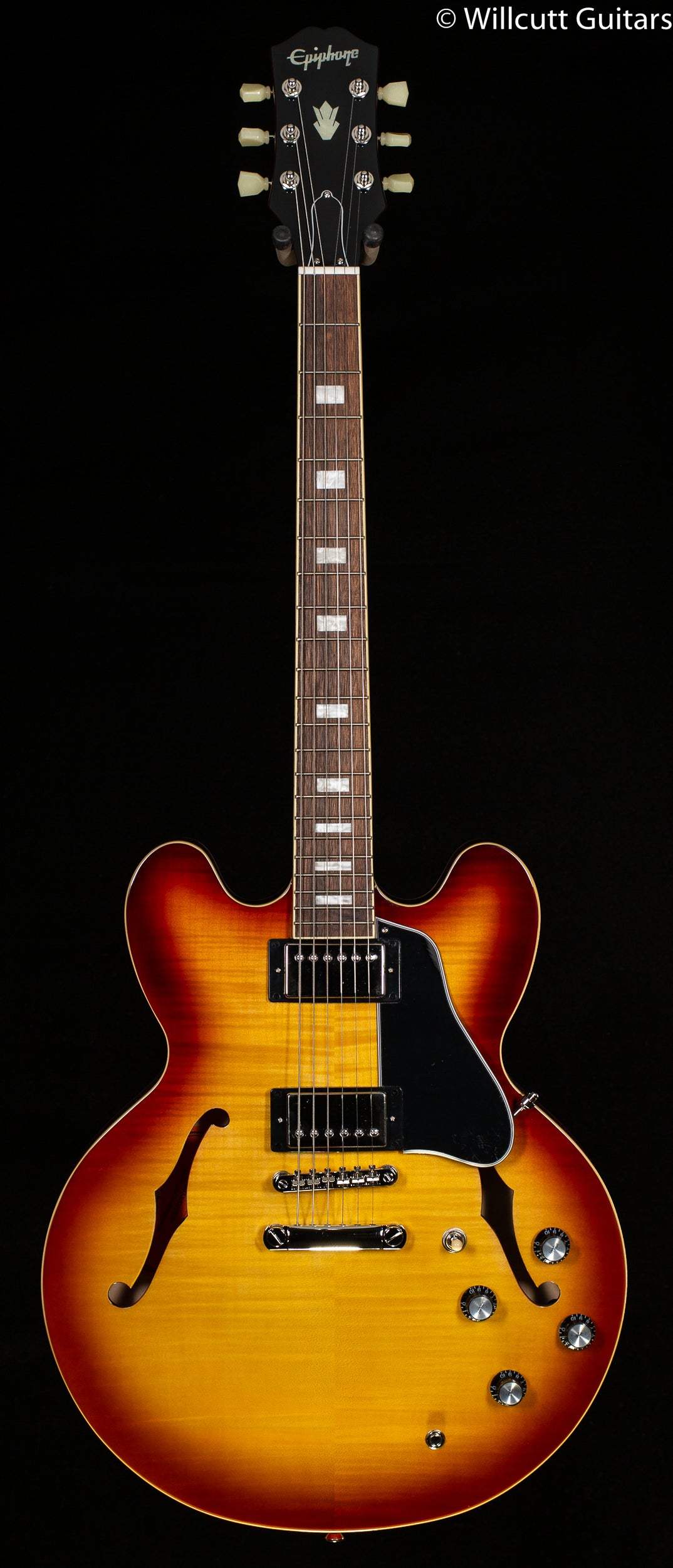 Epiphone ES-335 Figured Raspberry Tea Burst (386)