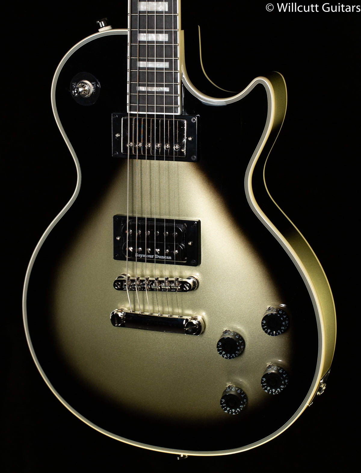 Epiphone Adam Jones Les Paul Custom Art - Ryden, Antique Silverburst (395)