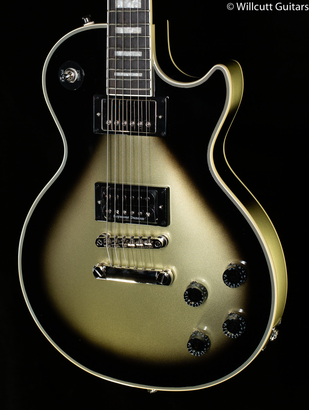 Epiphone Artist Adam Jones Les Paul Custom Art Collection Mark Ryden&#39;s &quot;The Veil of Bees&quot; Antique Silverburst (223)