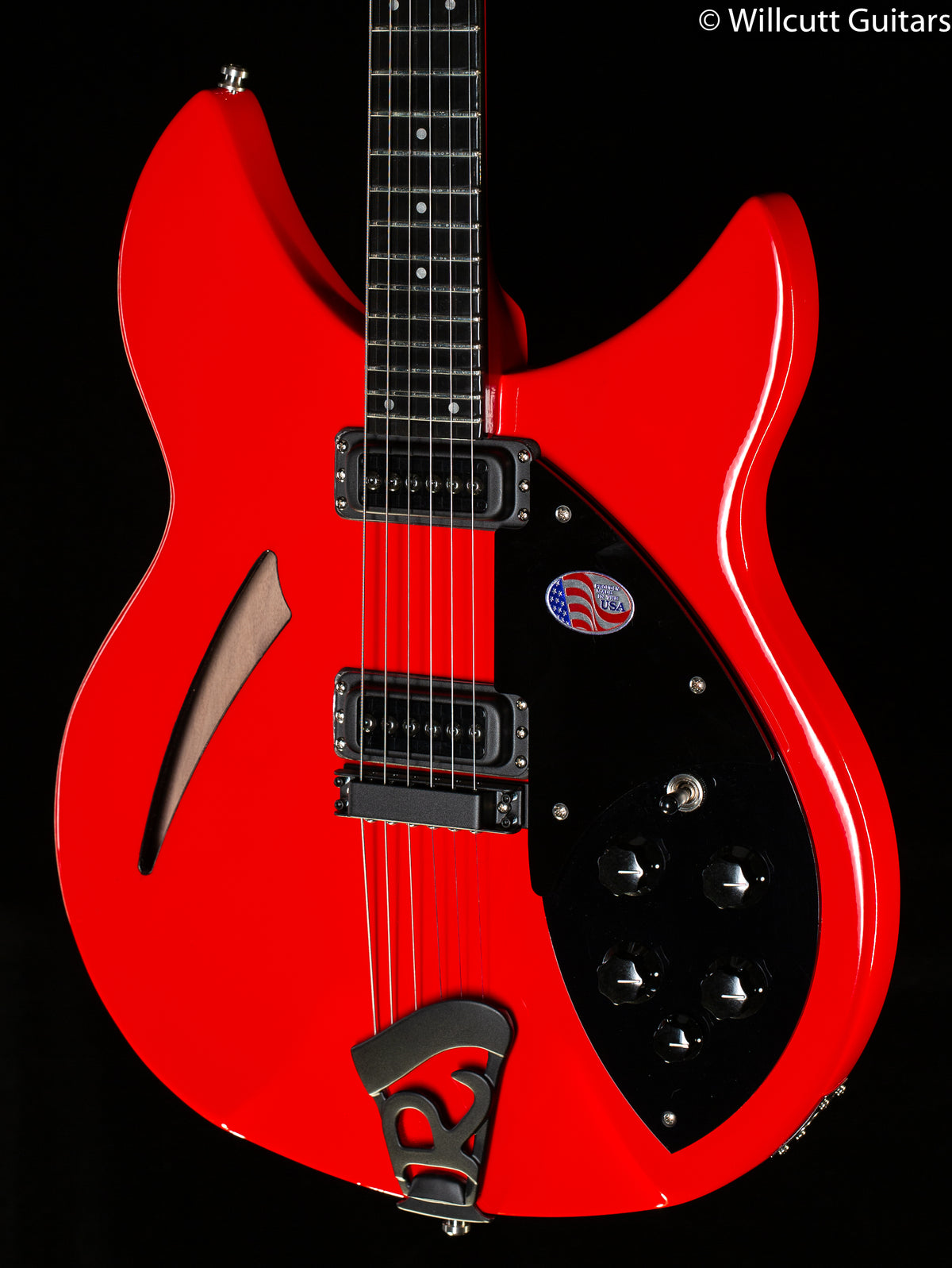 Rickenbacker 330 BT Fire Alarm Red