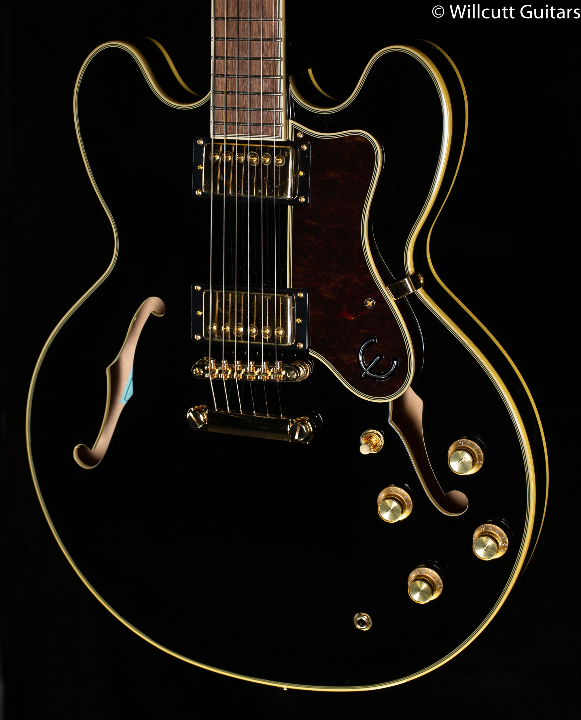 Epiphone Sheraton-Ⅱ Pro EB Epiphone Sheraton-II Pro, Ebony – A Strings