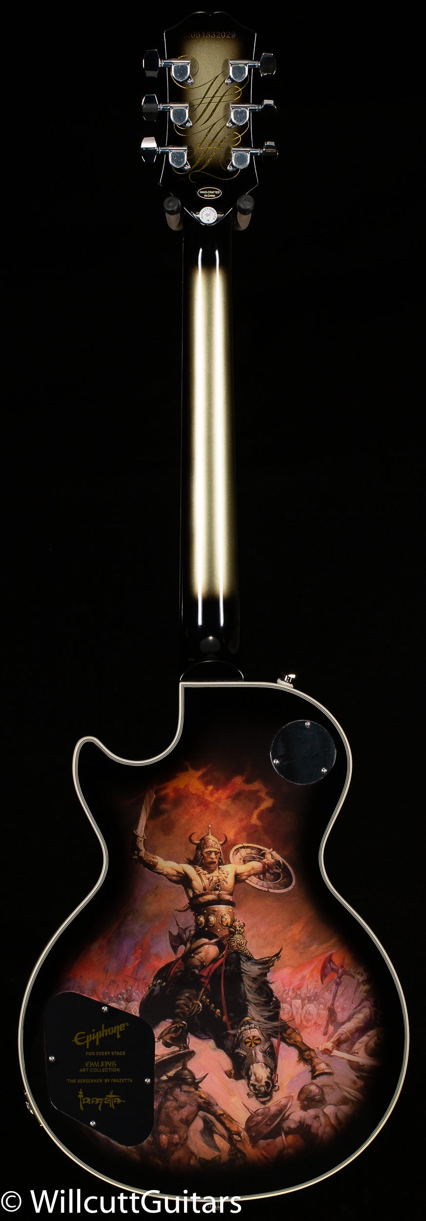 Epiphone Adam Jones Les Paul Custom Art Frazetta (029)
