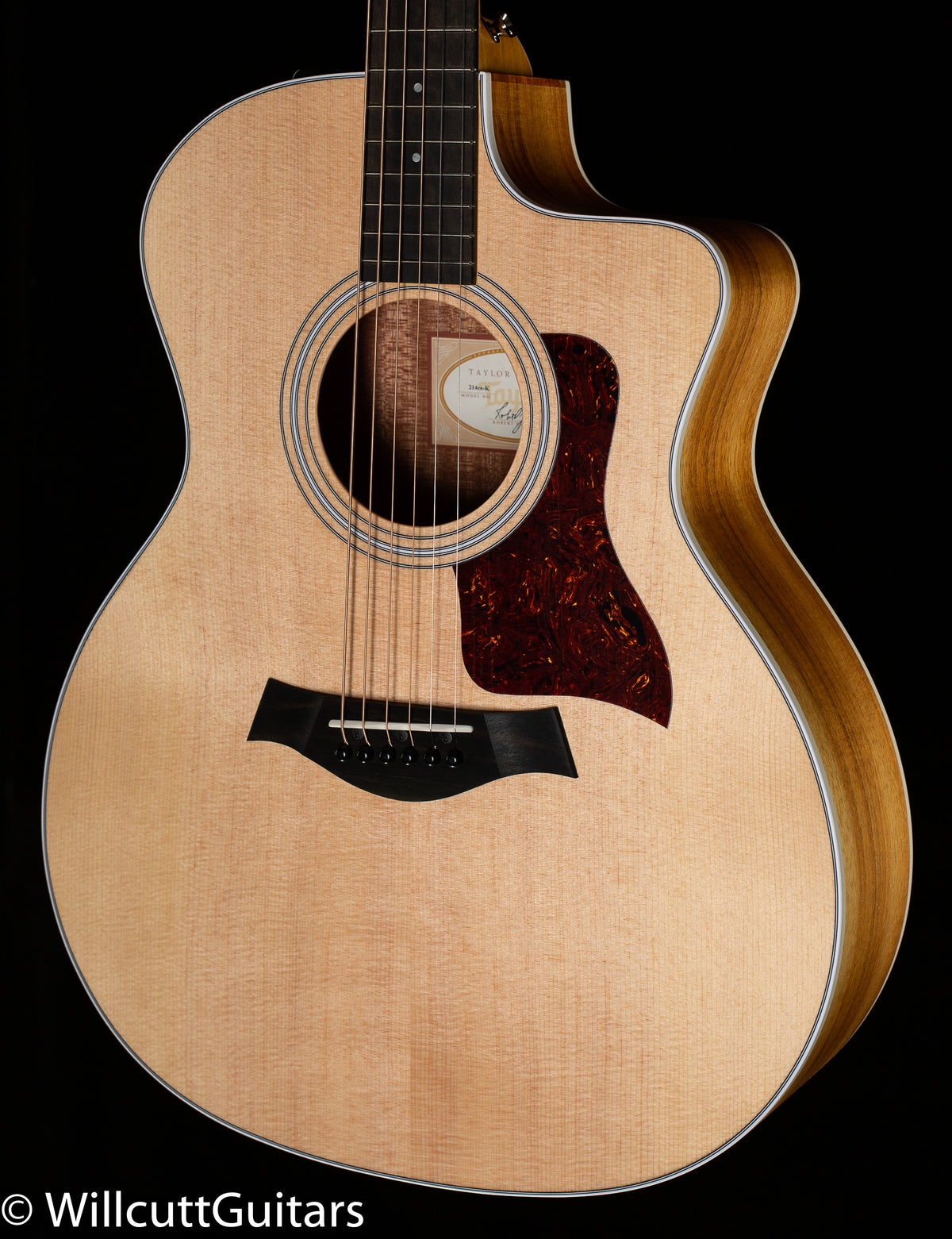 Taylor 214ce-K Koa Spruce - Willcutt Guitars