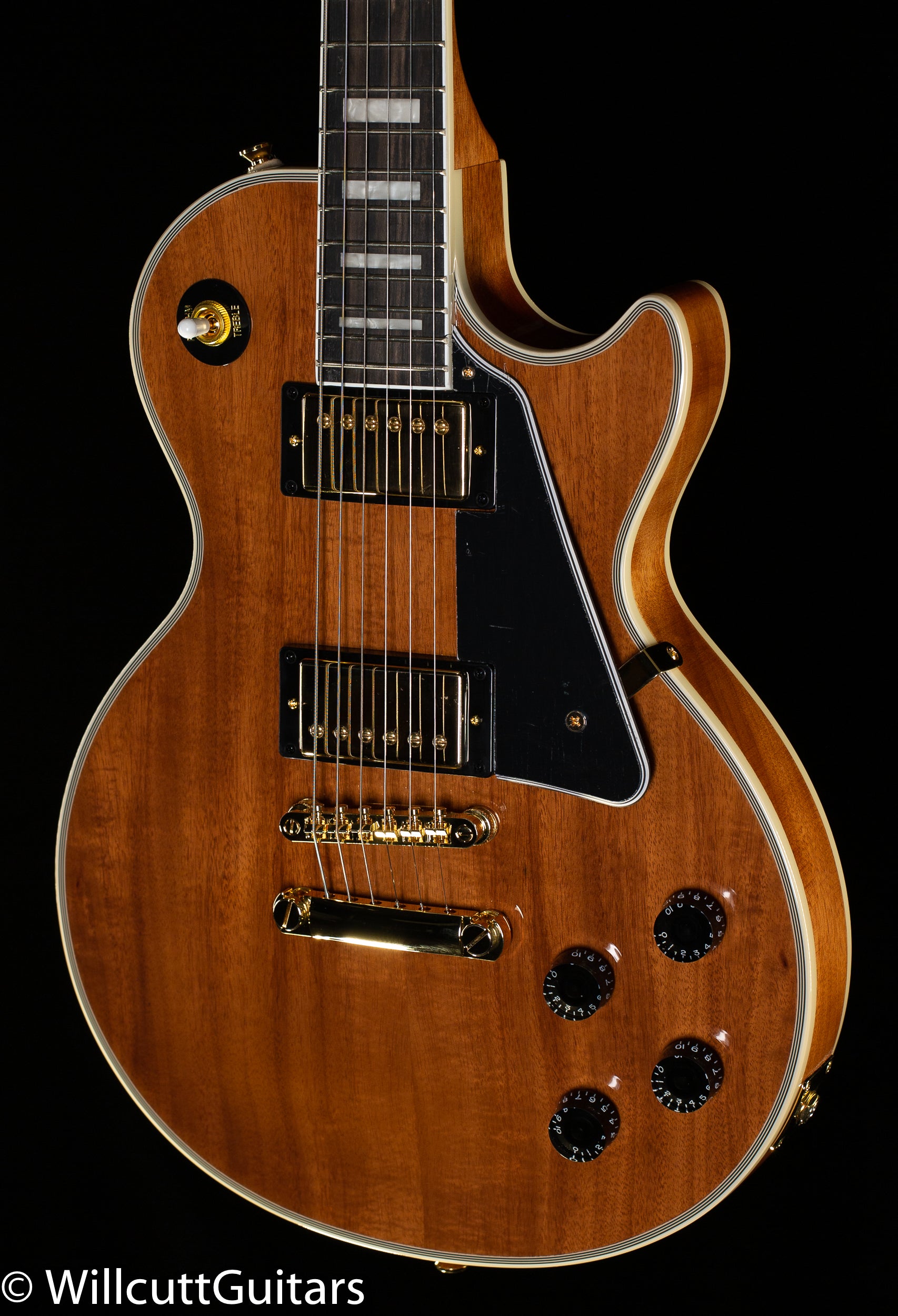 Epiphone Les Paul Custom Koa Natural (288) - Willcutt Guitars