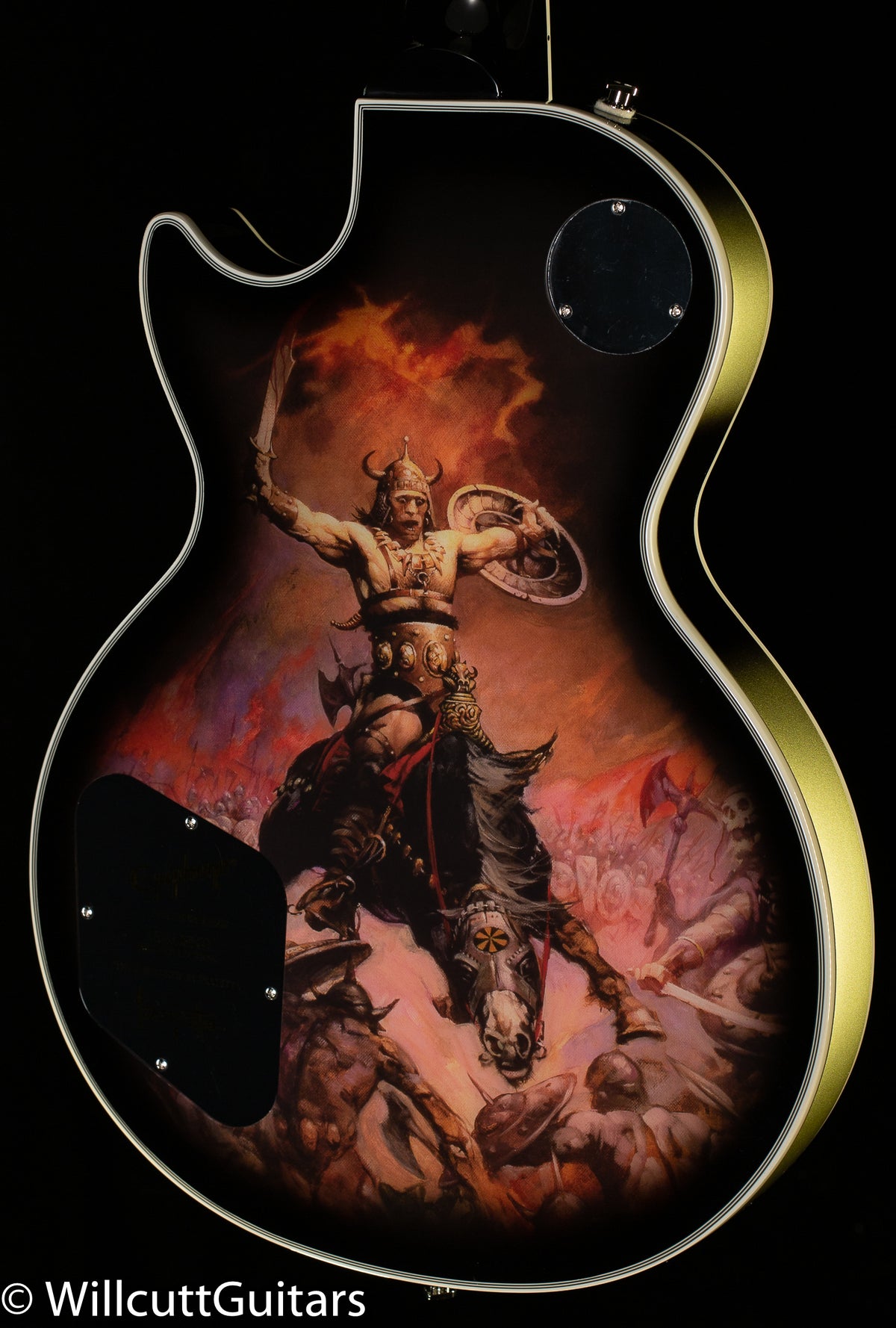 Epiphone Adam Jones Les Paul Custom Art Frazetta (306)