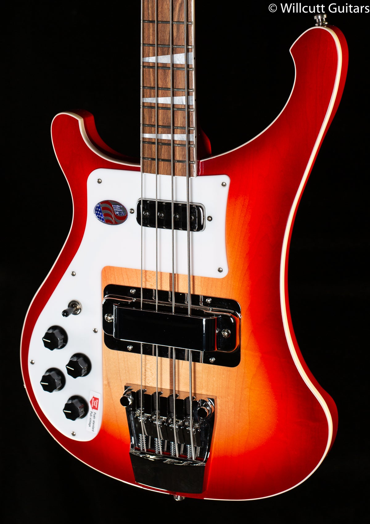 Rickenbacker 4003 Fireglo Left-Handed Bass Guitar