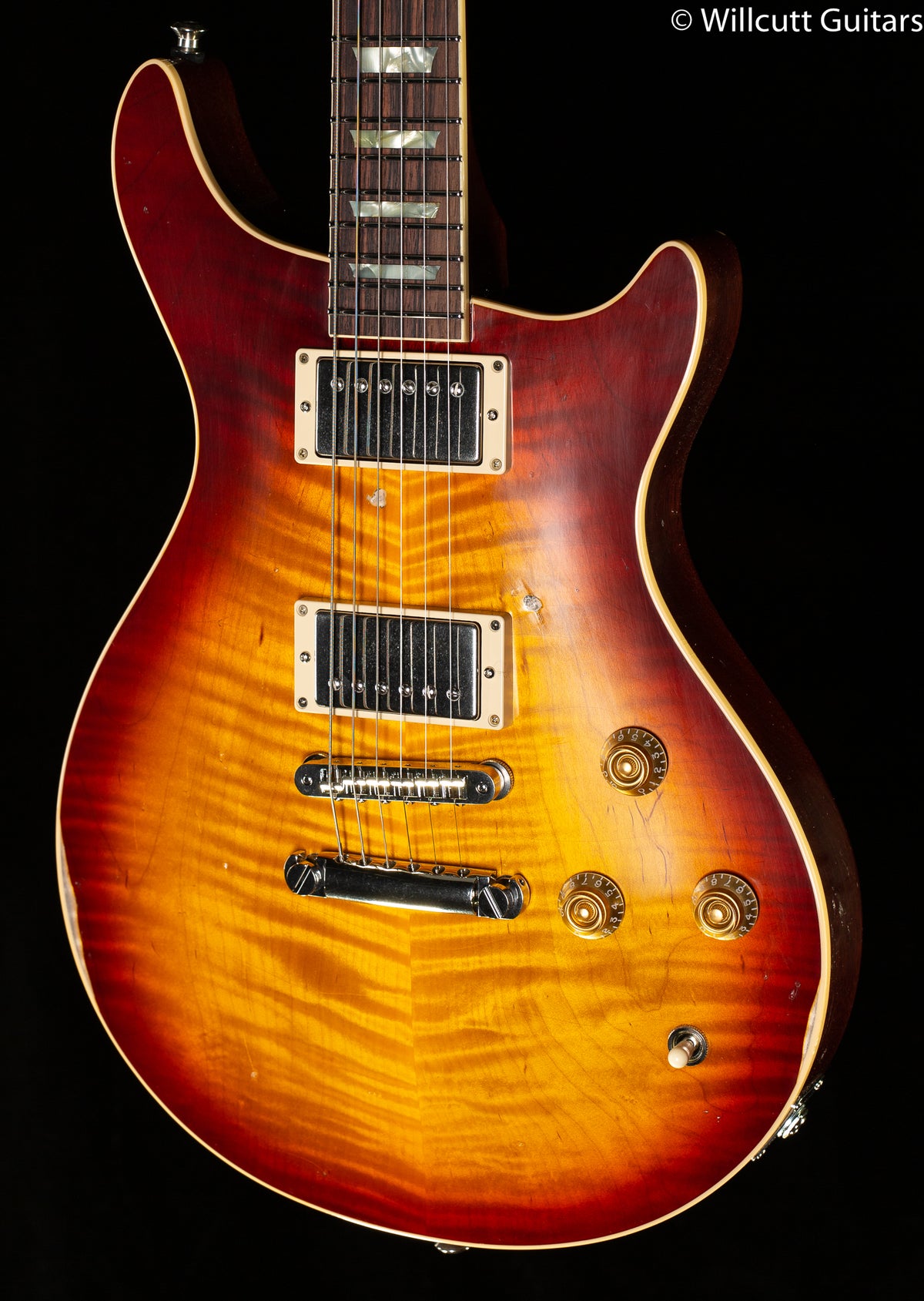 B3 Gene Baker SL Deluxe Figured Flame Maple 5A Top Korina Neck and Body (092)